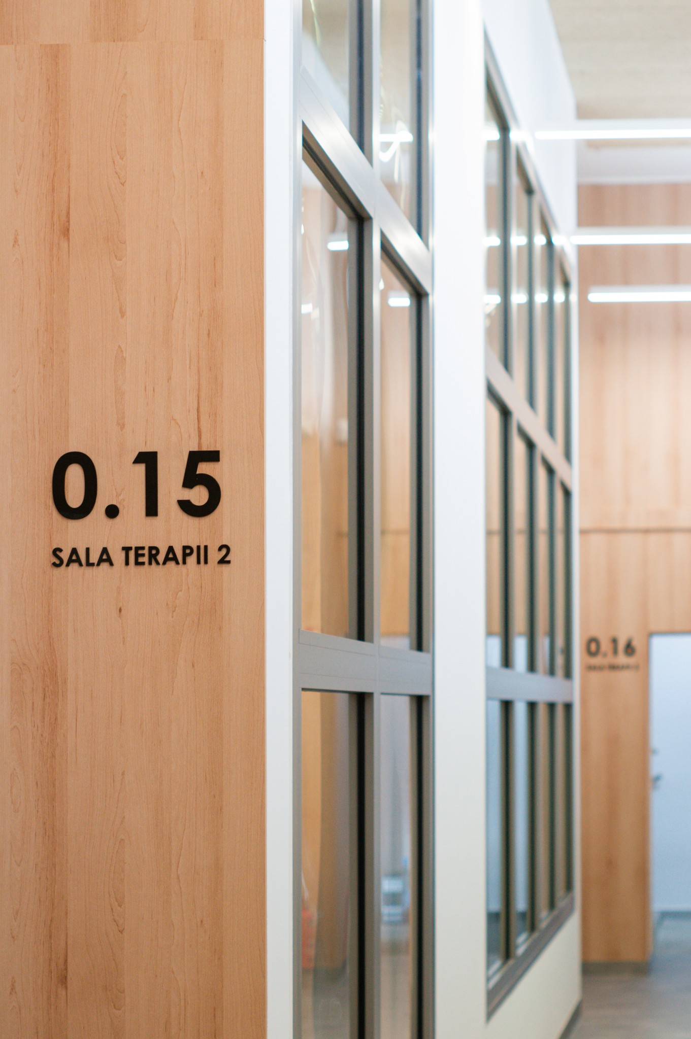 Detal lustra w łazience