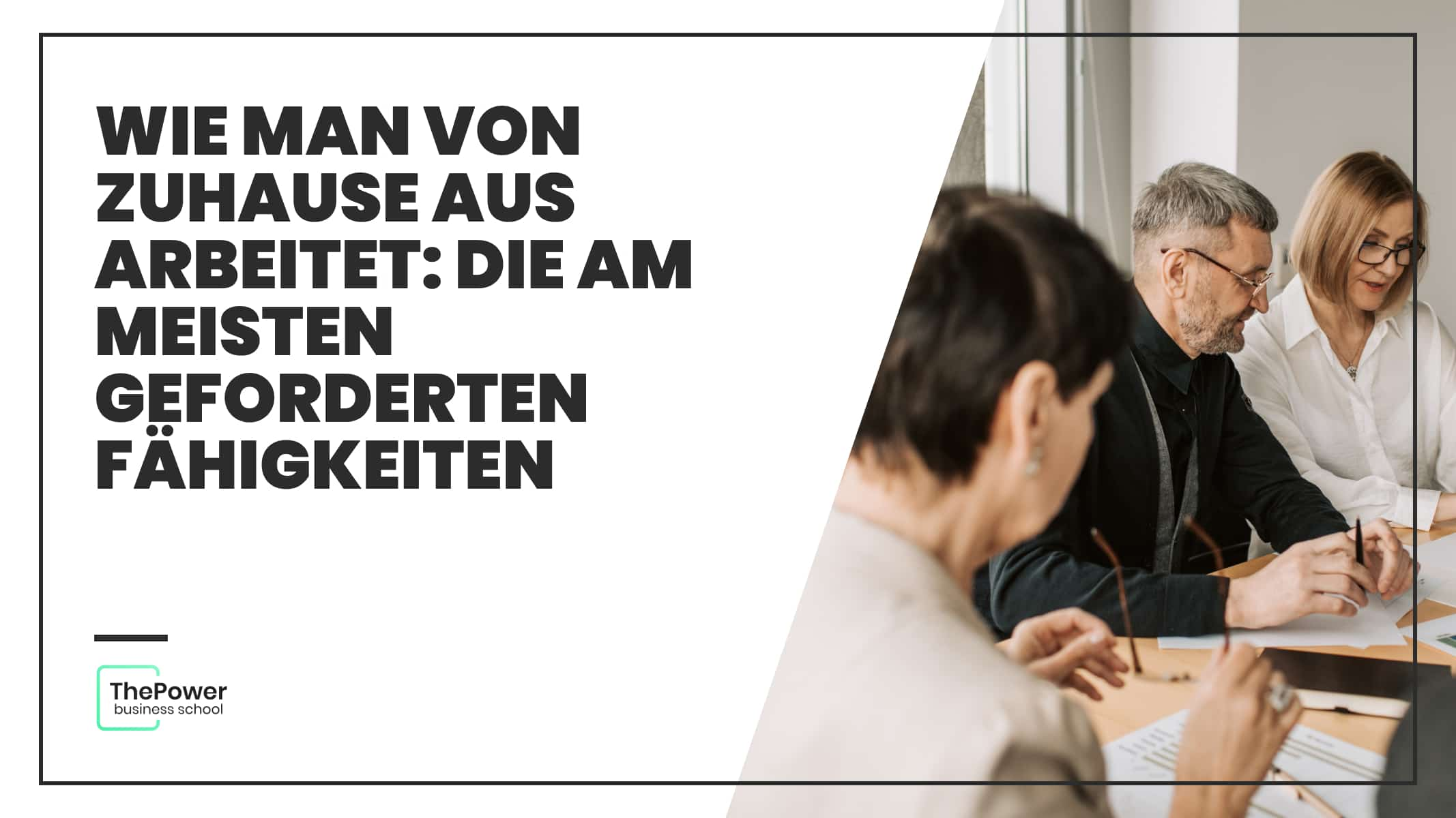 Wie man von Zuhause aus arbeitet: die am meisten geforderten Fähigkeiten