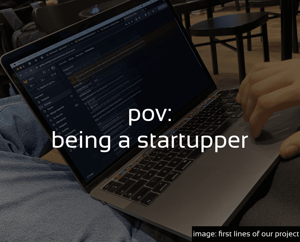 being a startupper