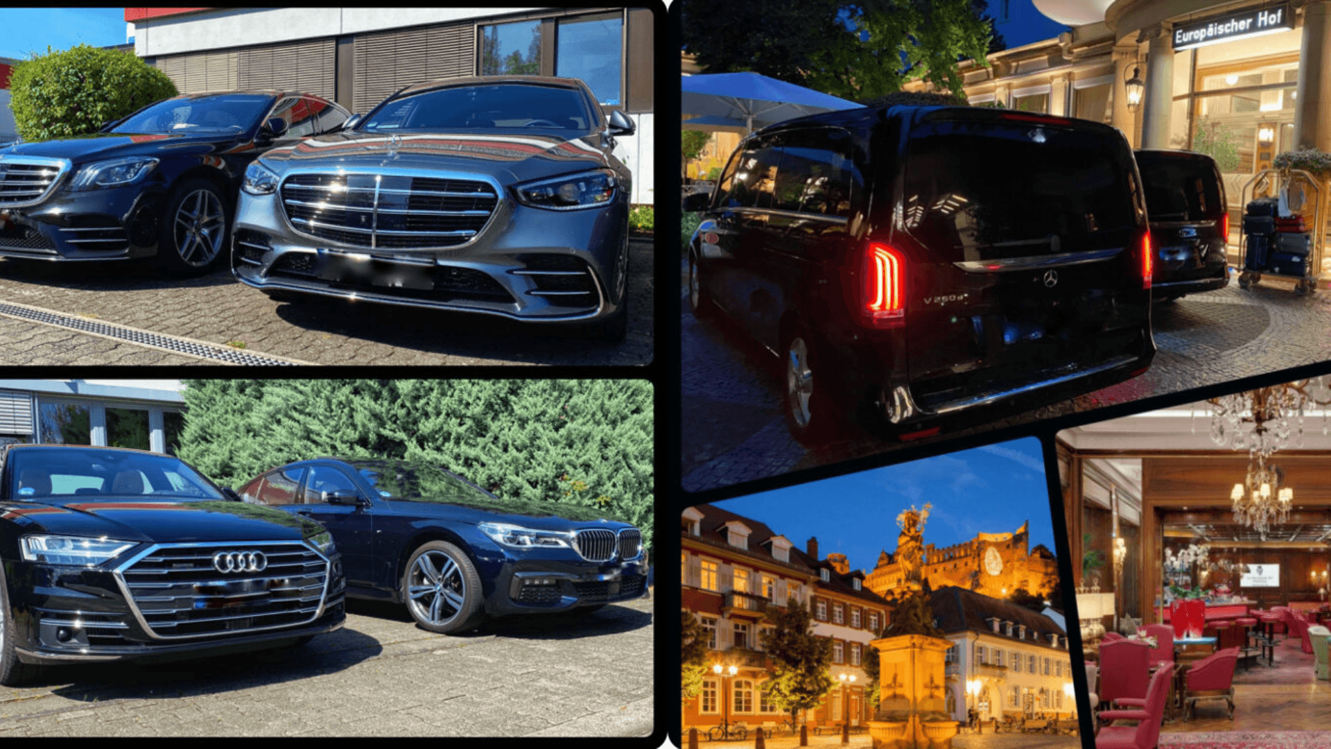 Mercedes und Audi Shuttle Service Gallerie