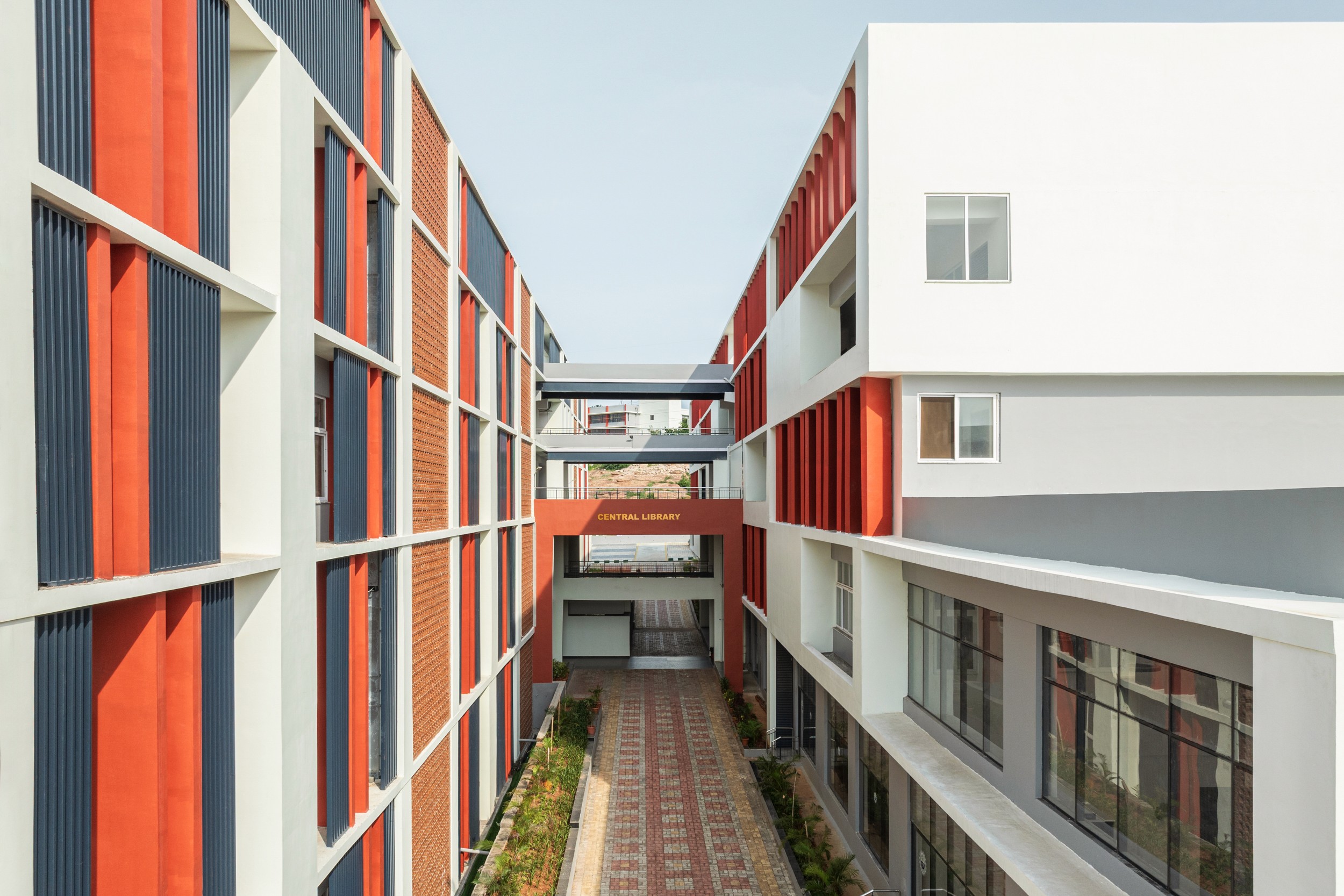 IIITDM Kurnool designed by Urbanframe. Architecture photography by Ekansh Goel, Studio Recall.