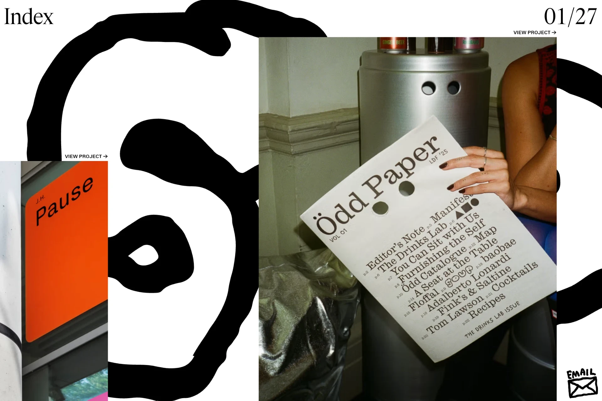 Screenshot of SOUP website