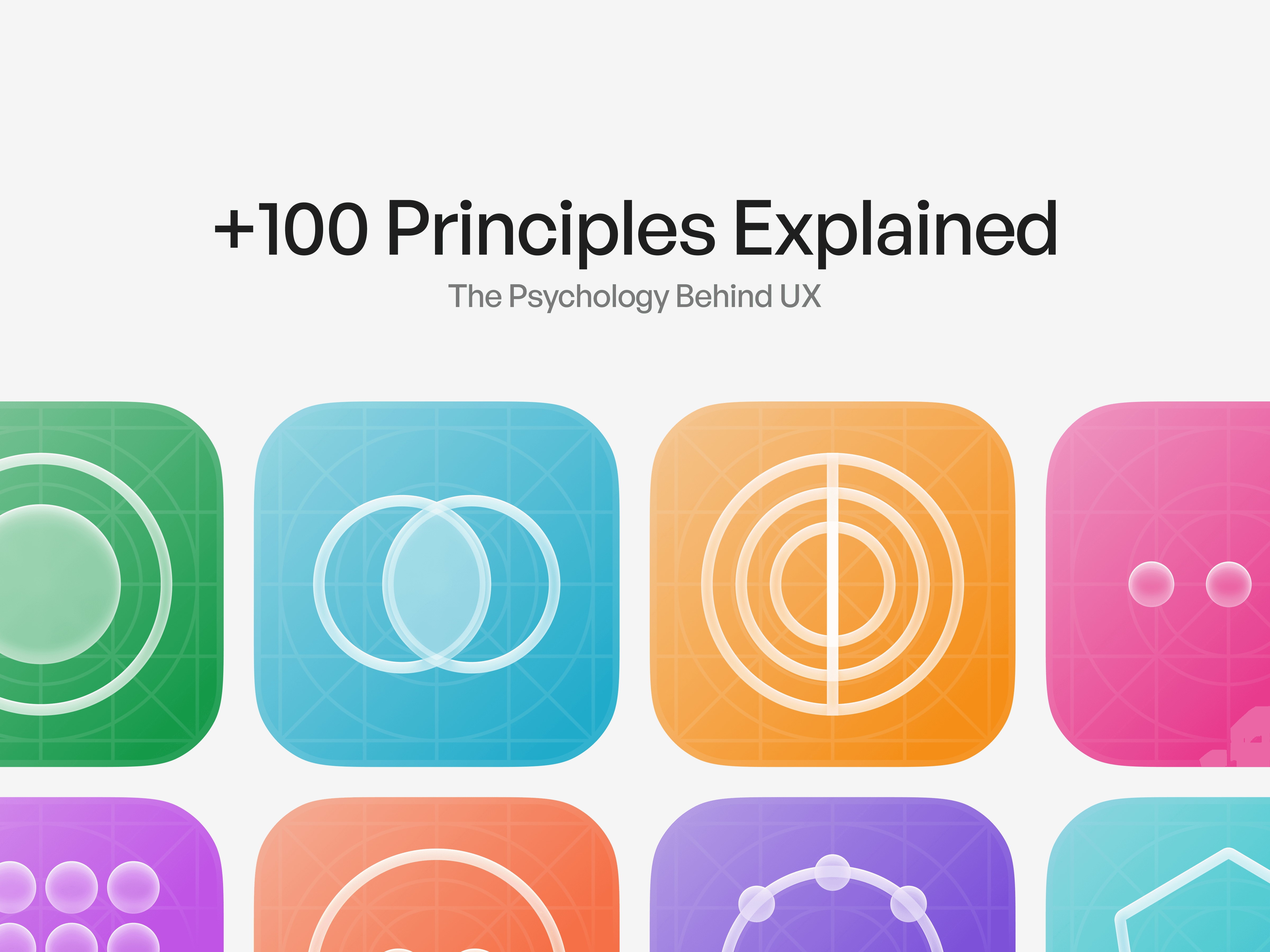 a poster designed to show User Psychology 3 icons