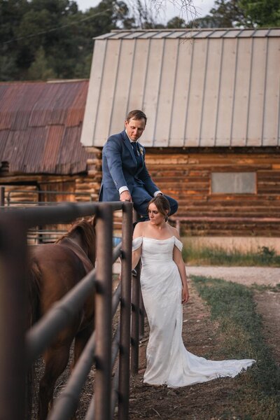 Andy and Amber Carbondale wedding photograph 19