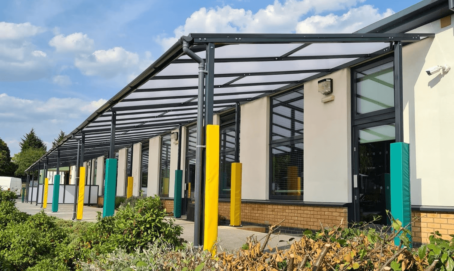 Fixed Weather Protection Canopy