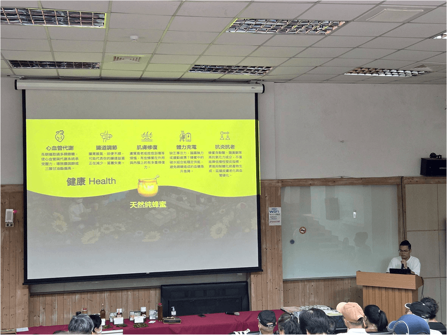 Man with surfing with paddle