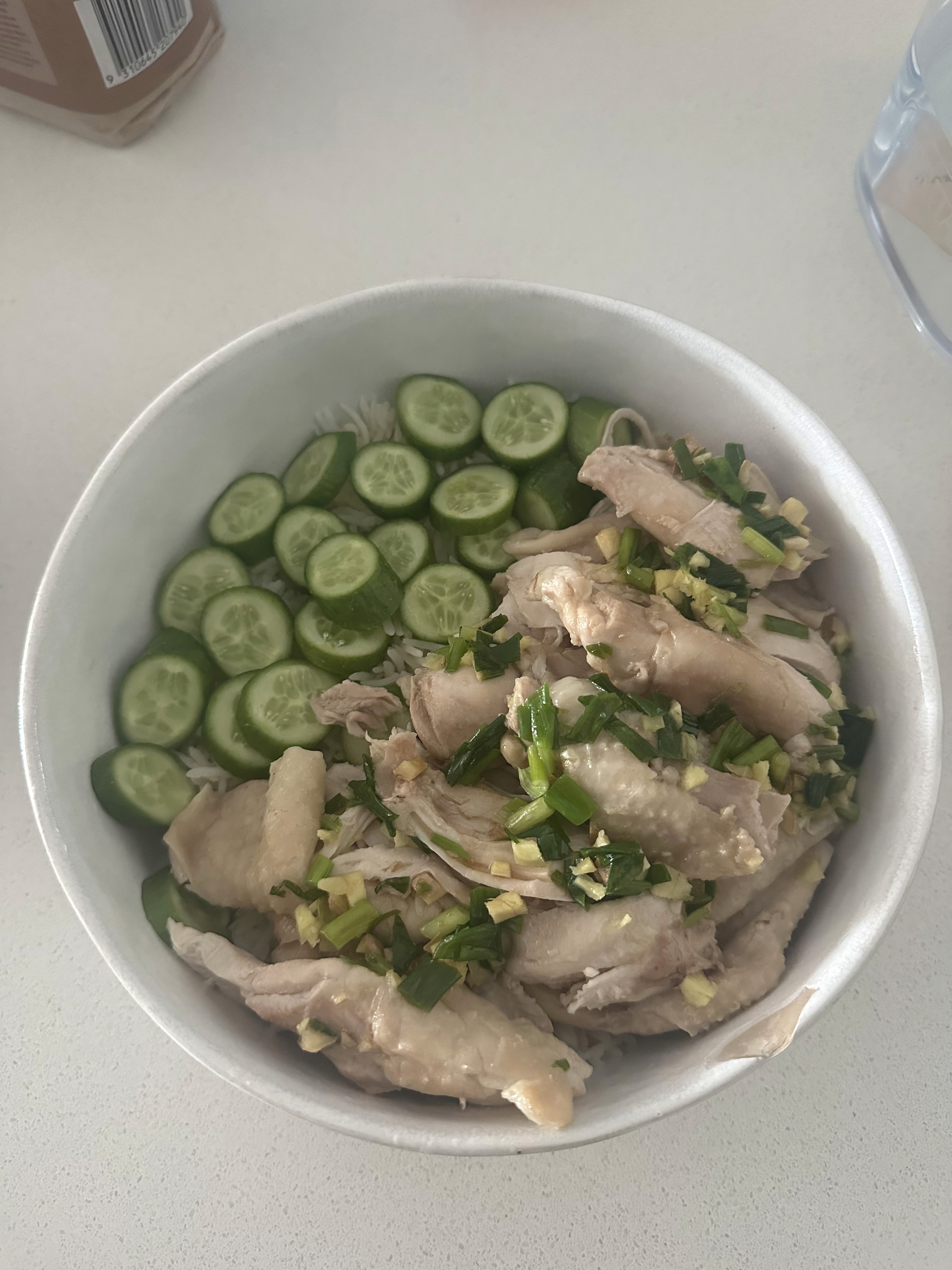 Hainanese chicken!
