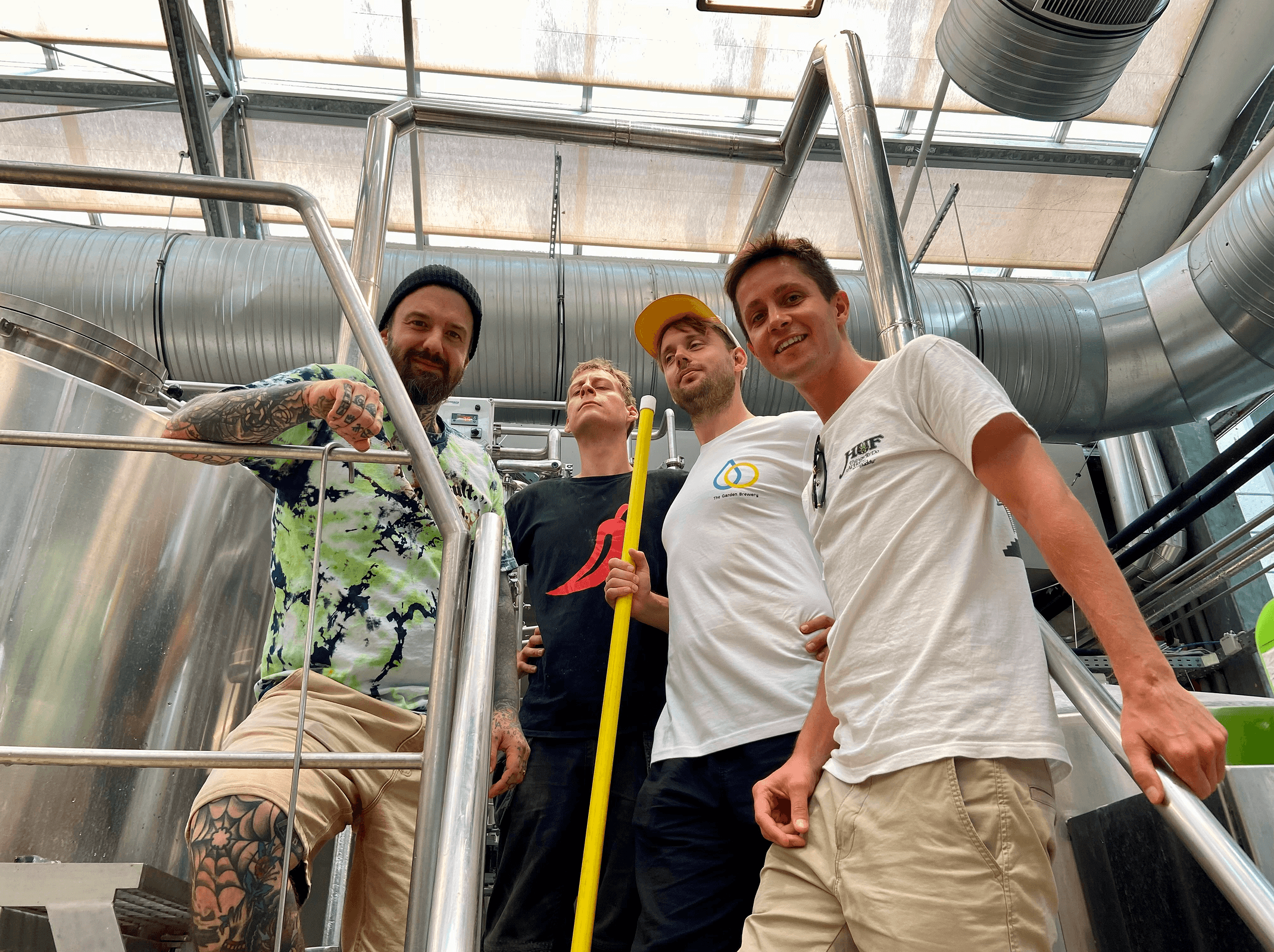 BRULO製造メンバーの写真