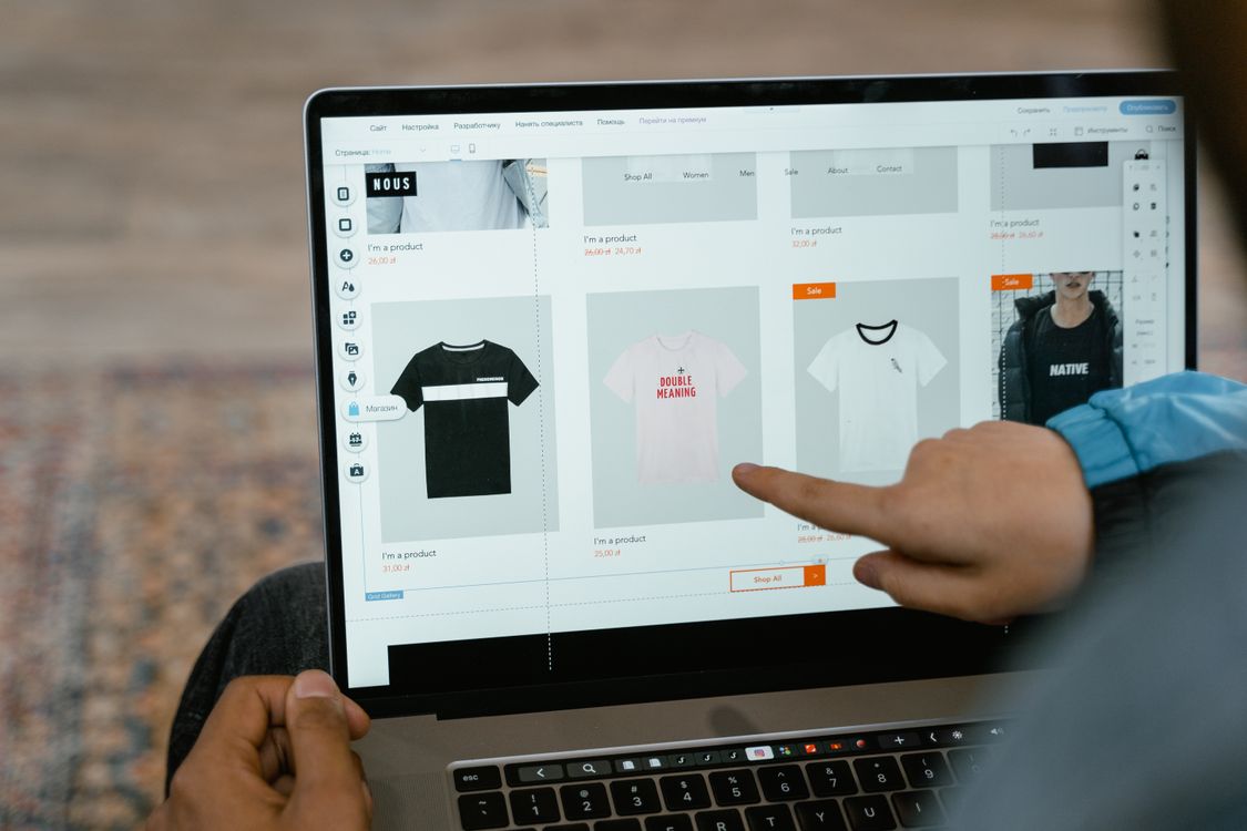 online seller managing product listings across multiple ecommerce platforms