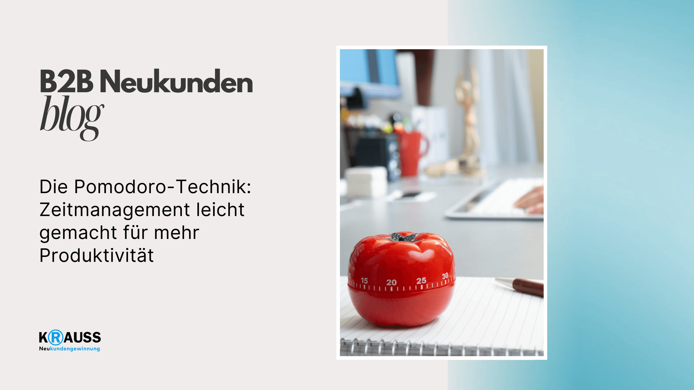 Die Pomodoro-Technik: Zeitmanagement leicht gemacht für mehr Produktivität