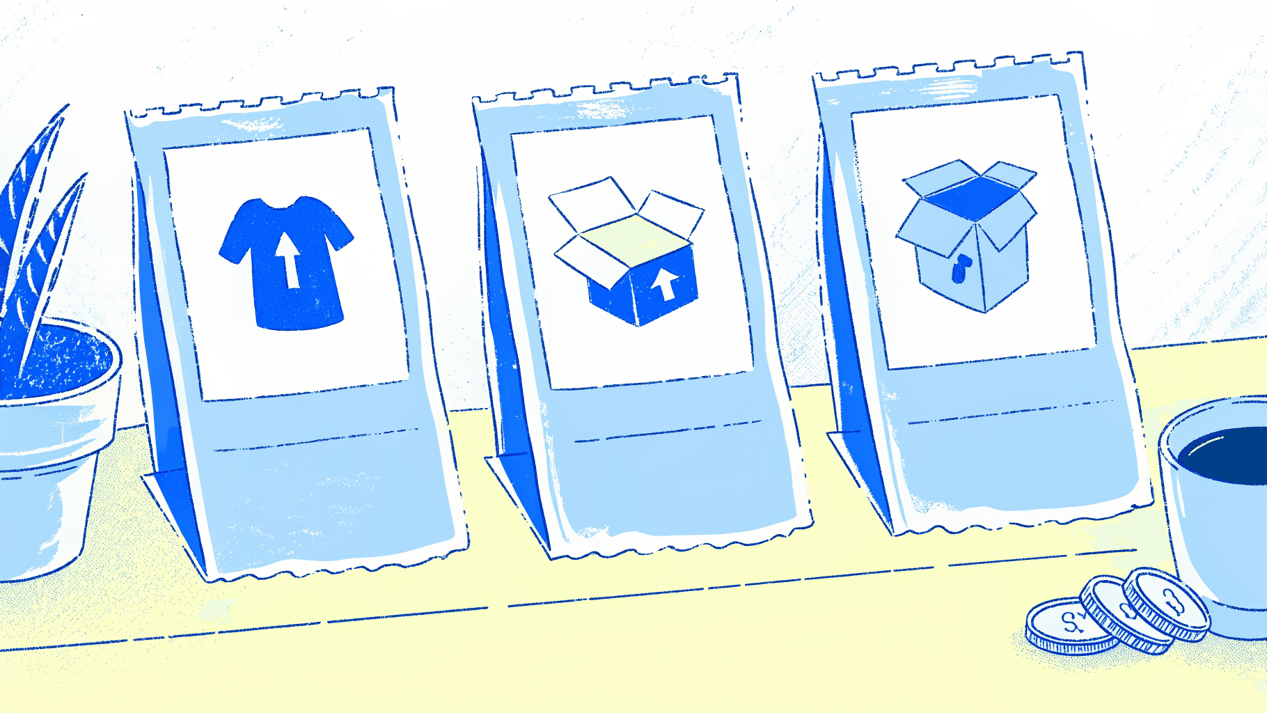 Three layered fee receipts reveal hidden custom t-shirt costs at checkout