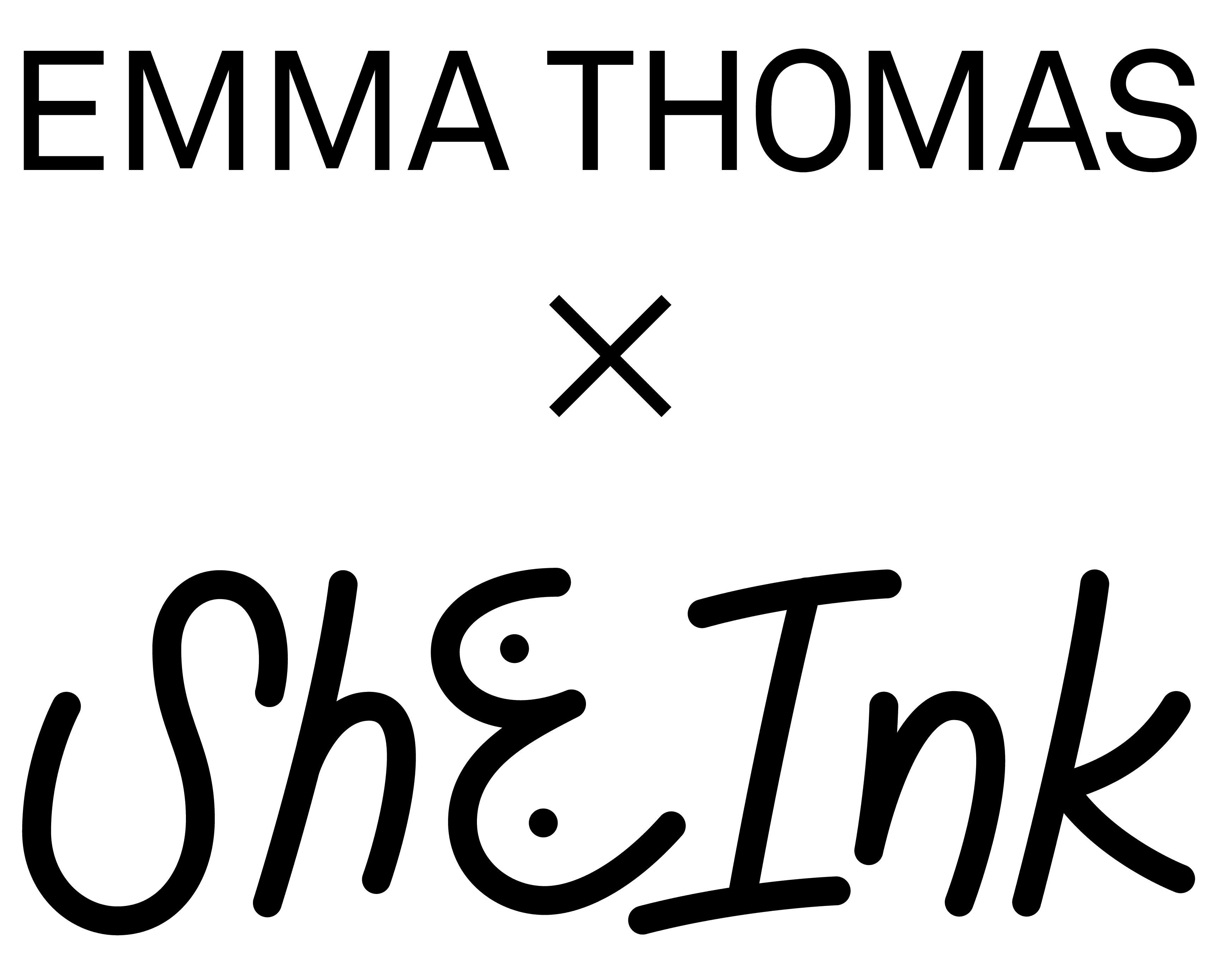 Emma Thomas x She Ink logo