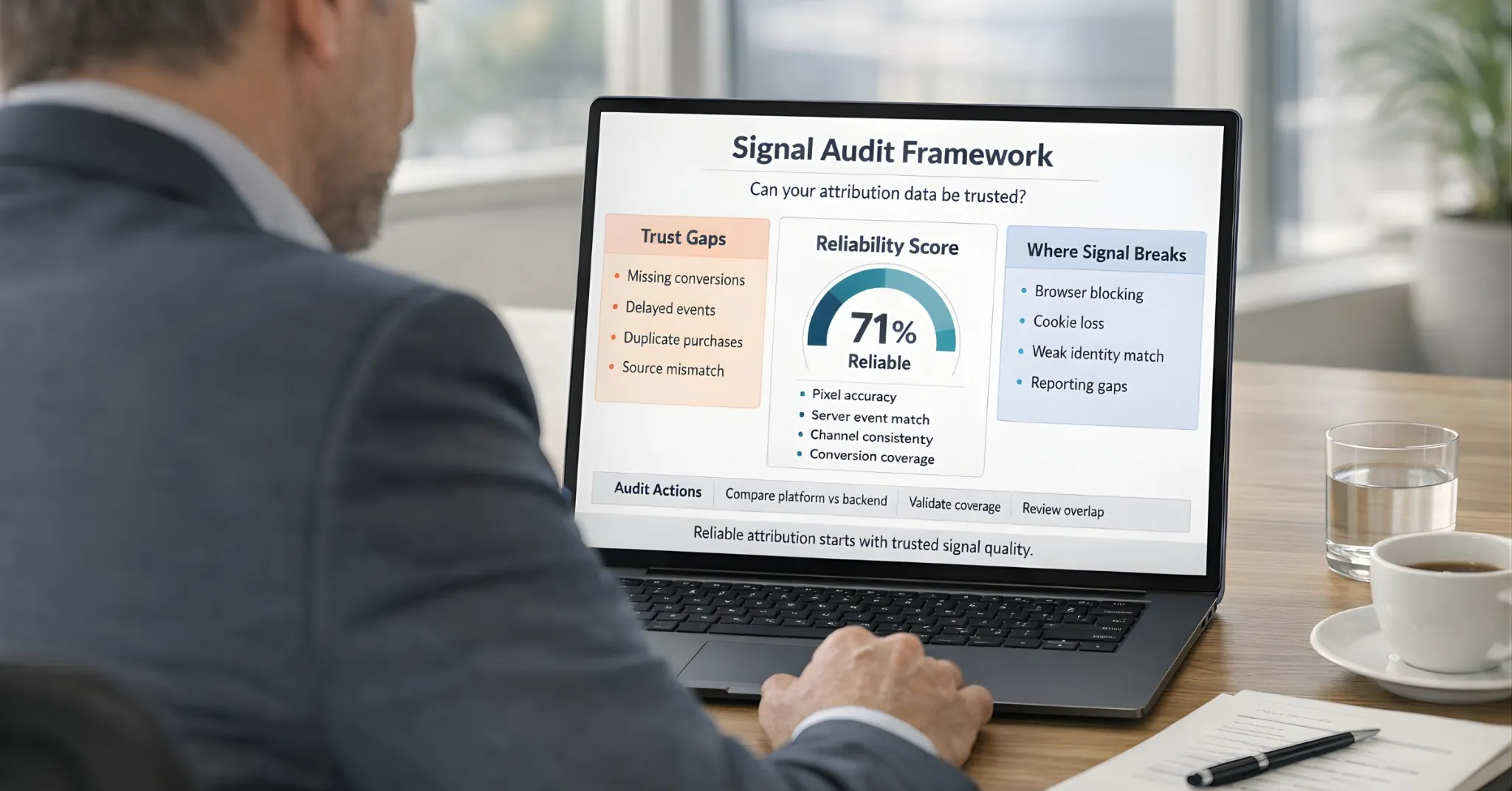 Marketing Data Trust Issues Signal Audit