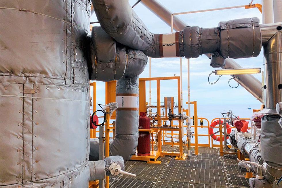 Pipeline Fire Protection and Thermal Insulation System