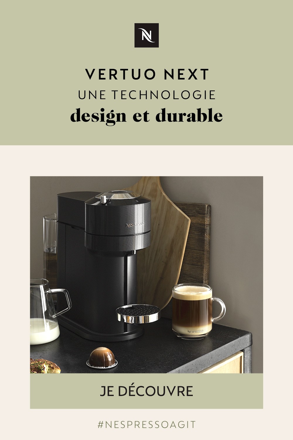 Nespresso Pinterest - Agit - Post Statique