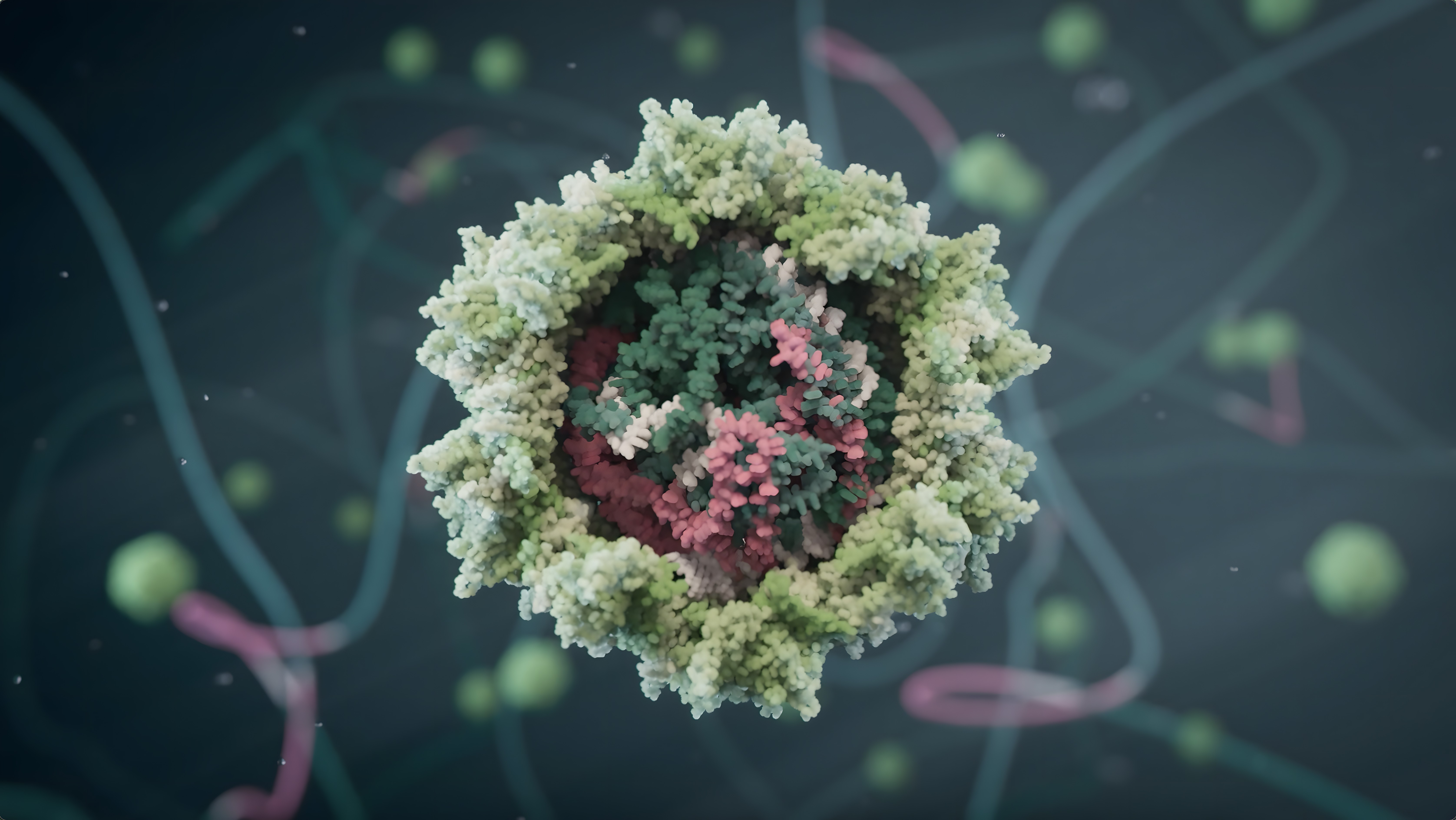 Genetic material inside the AAV Vector