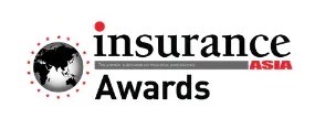 Logo for Insurance Asia News Country Awards for Excellence 2024, featuring a circular design.