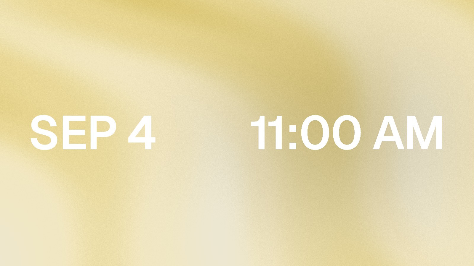 Nowline SEP 4 11:00 AM banner