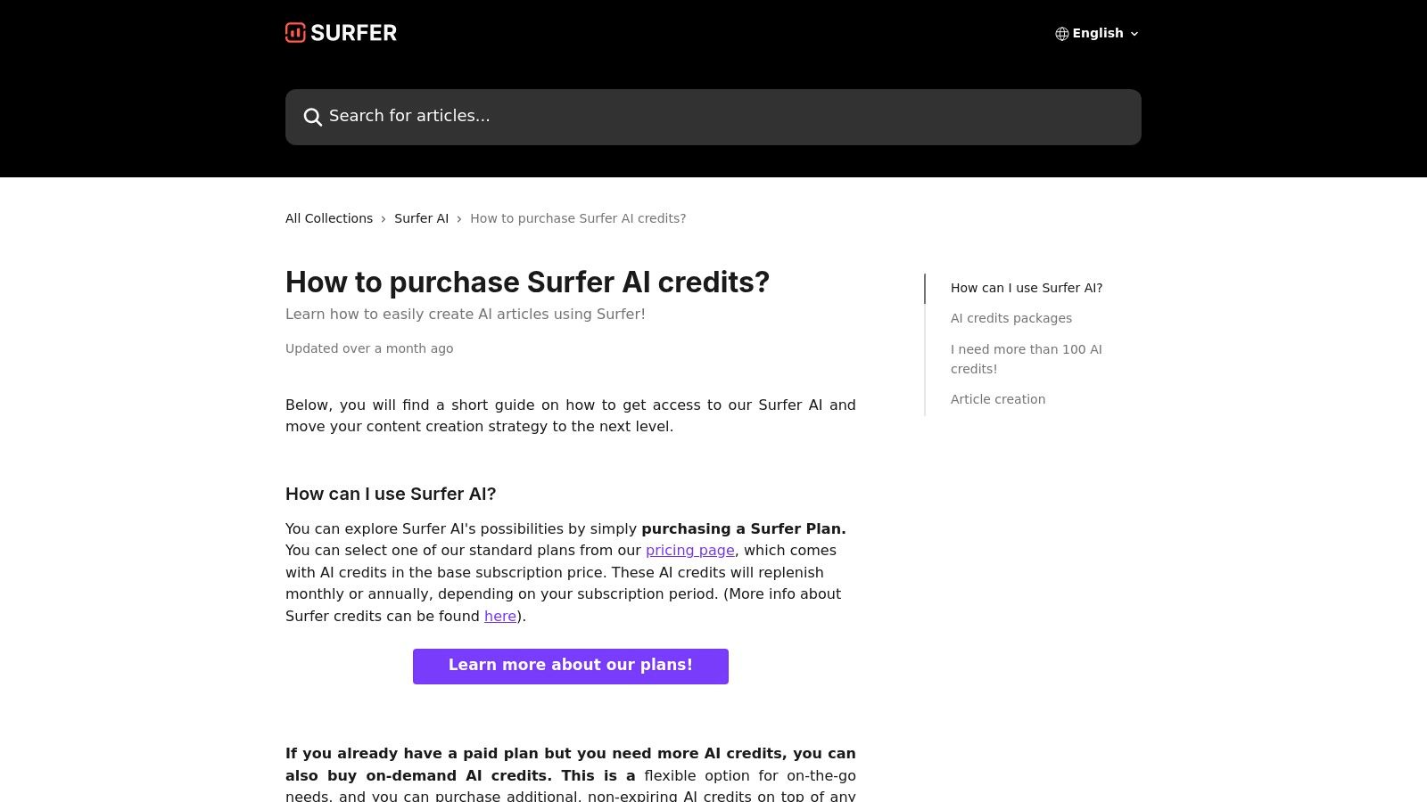 Surfer (Surfer SEO + Surfer AI)