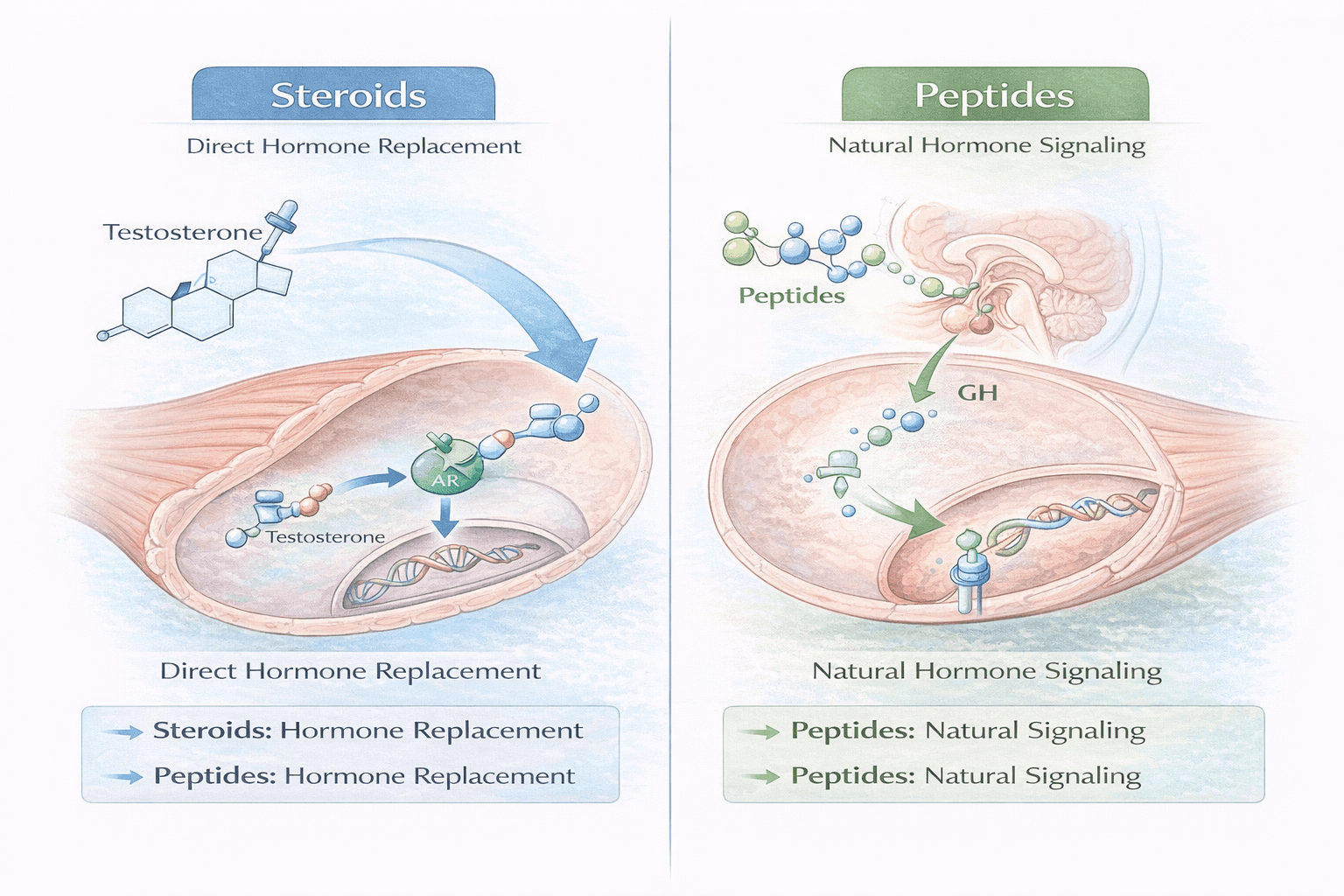 peptides steroids
