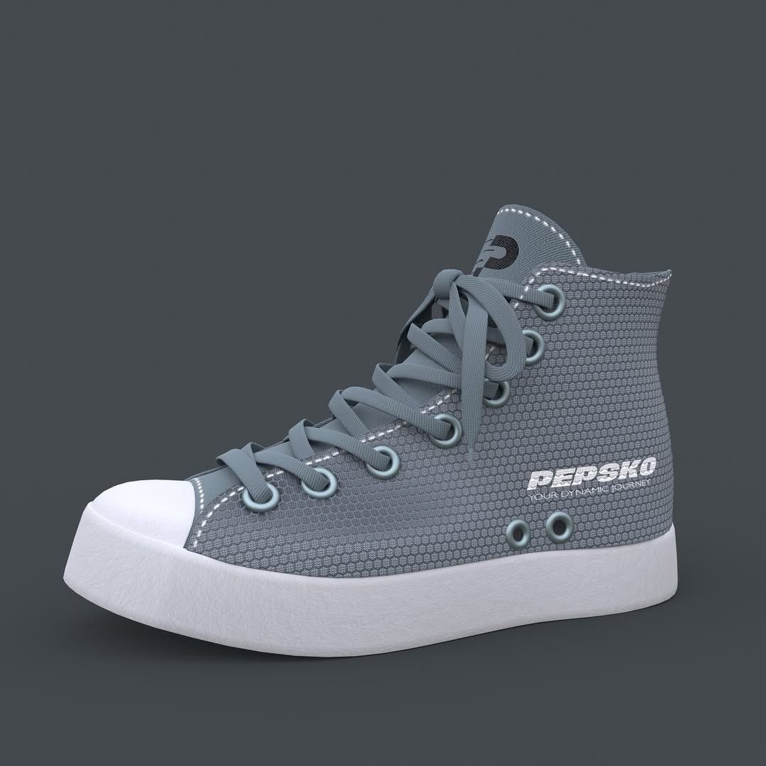 3D shoe design involves creating detailed digital models that focus on style, comfort, and performance. It allows for the visualization and refinement of the shoe's structure and materials before production.