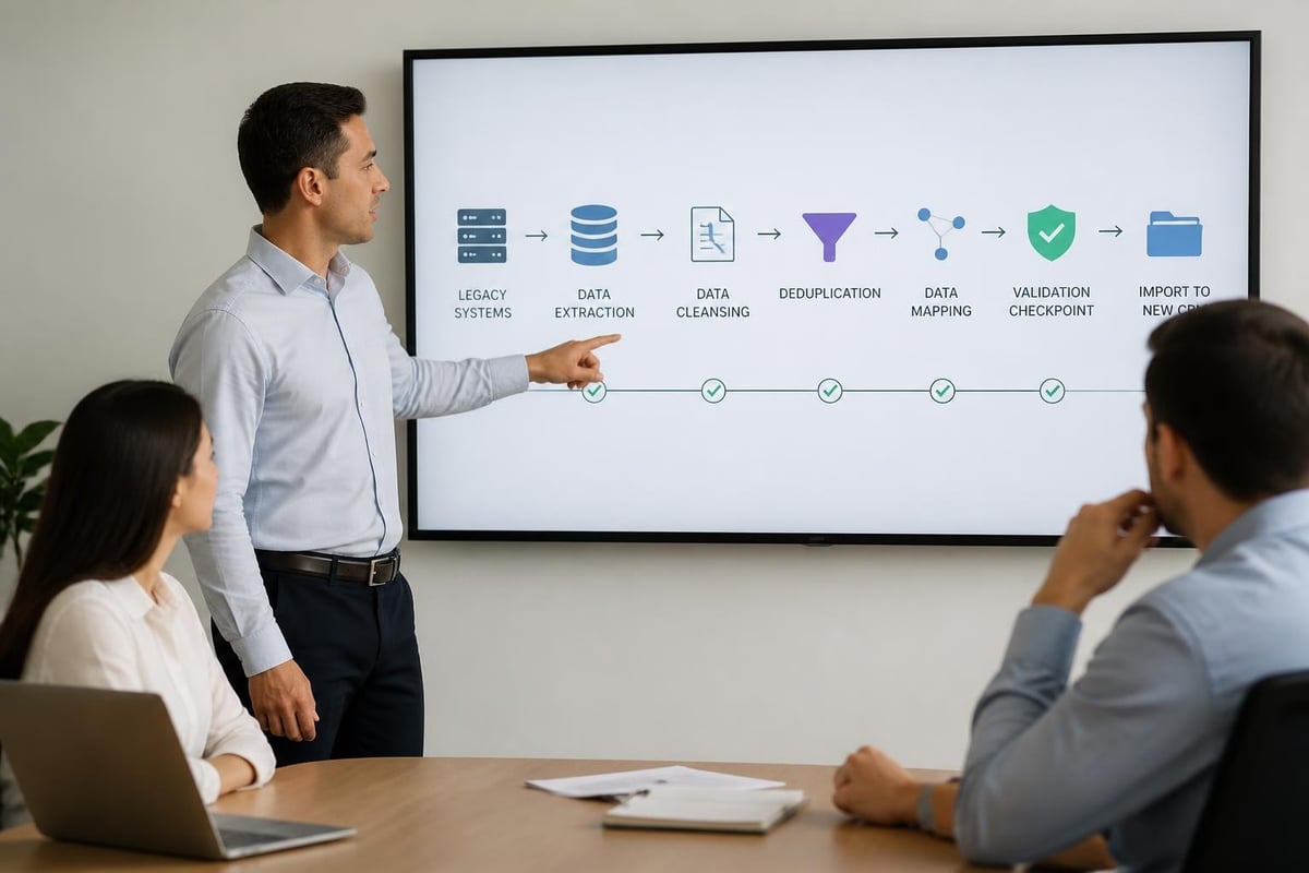 Data migration workflow