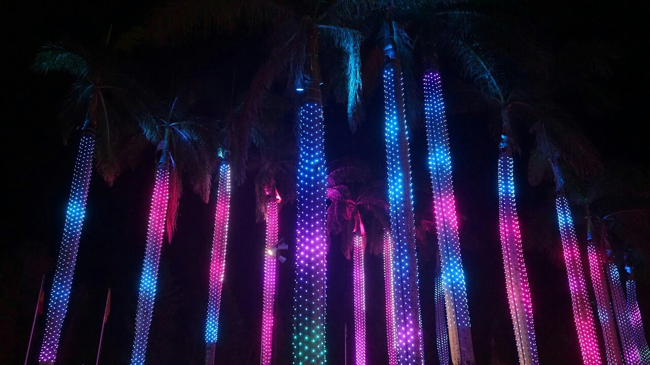 palm springs lights