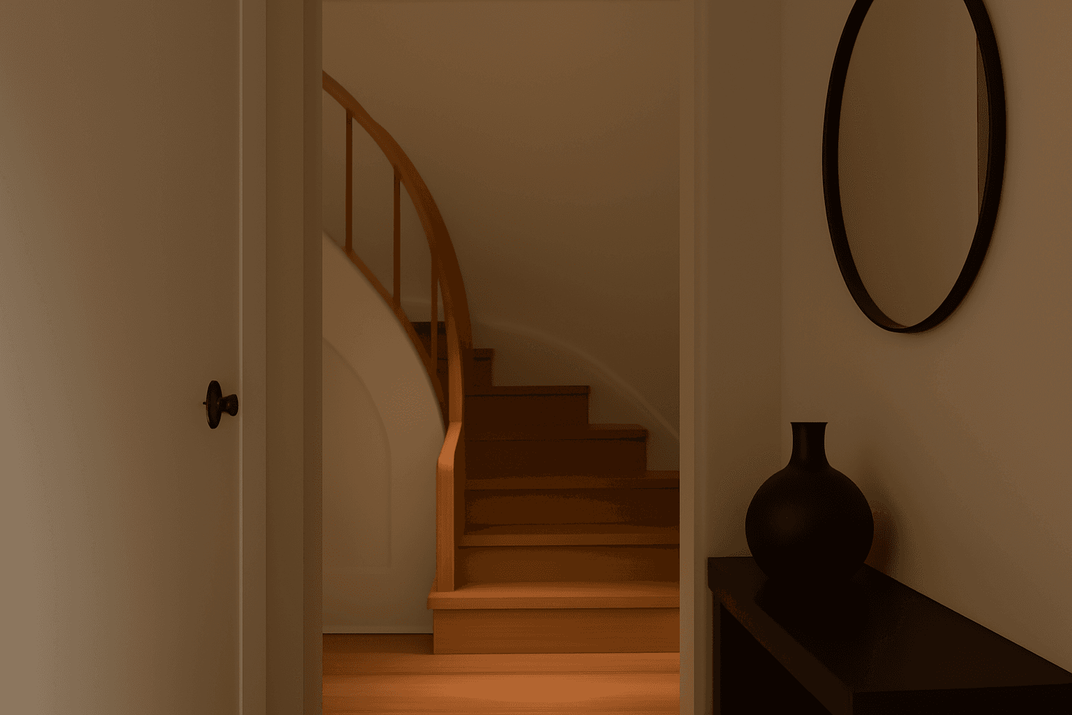 Image of Modern hallway