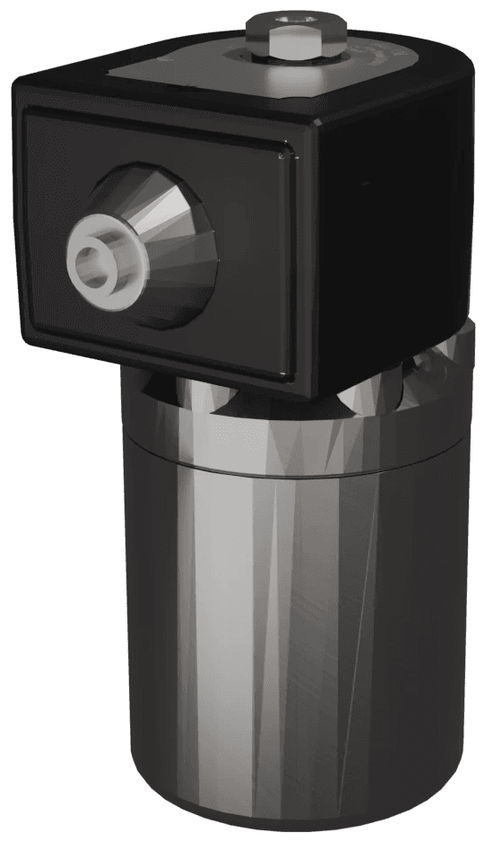 Render image of a Compac valve.