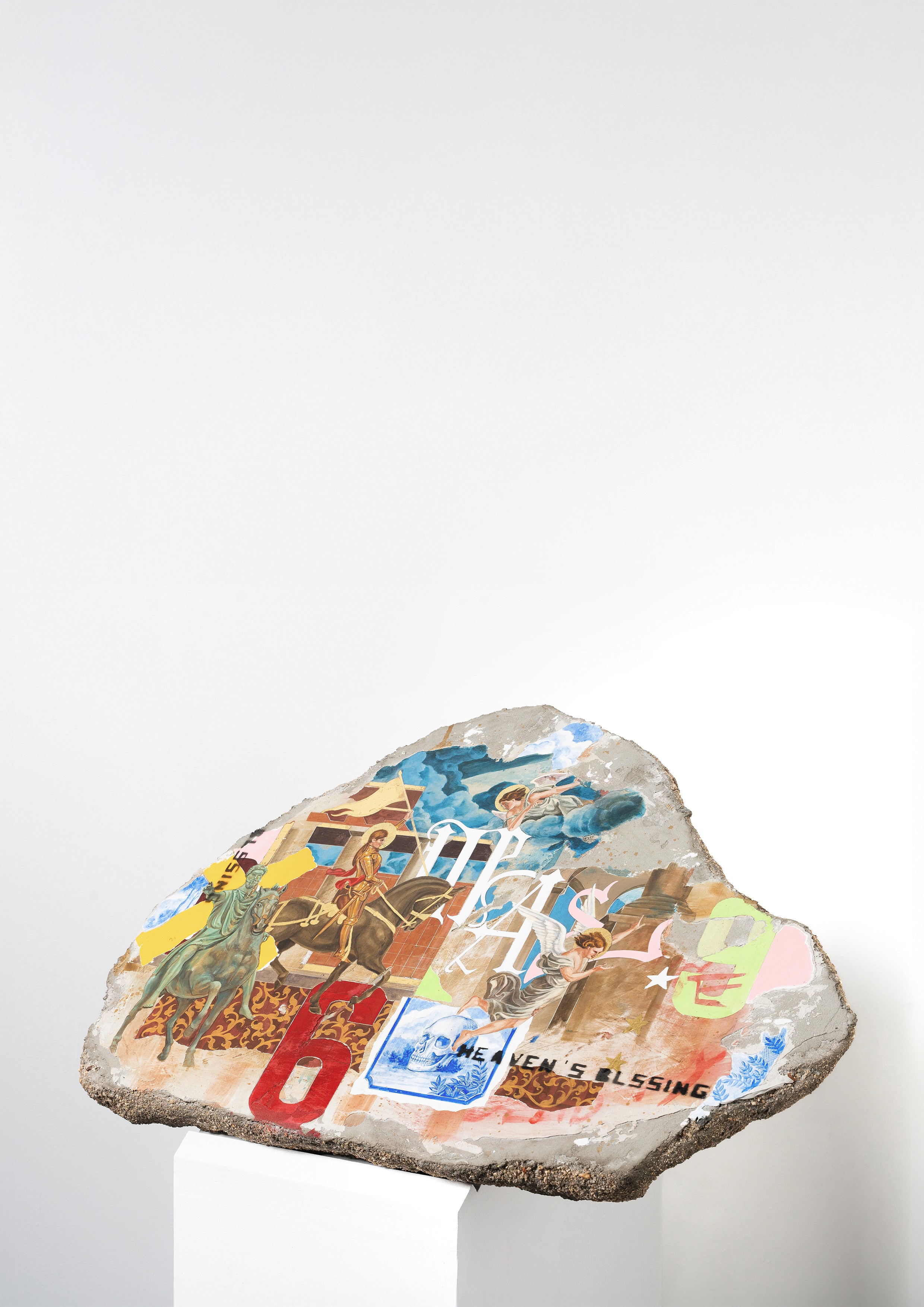 A formal oil painting of a man in a black coat, wearing a medal on his chest