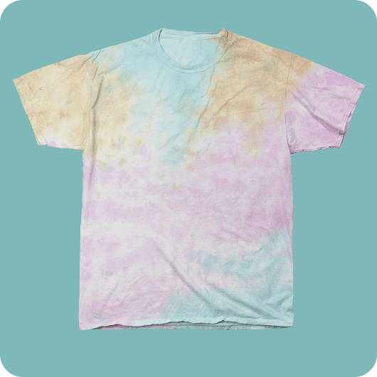 Classic Tie Dye Tee - Snow Cone