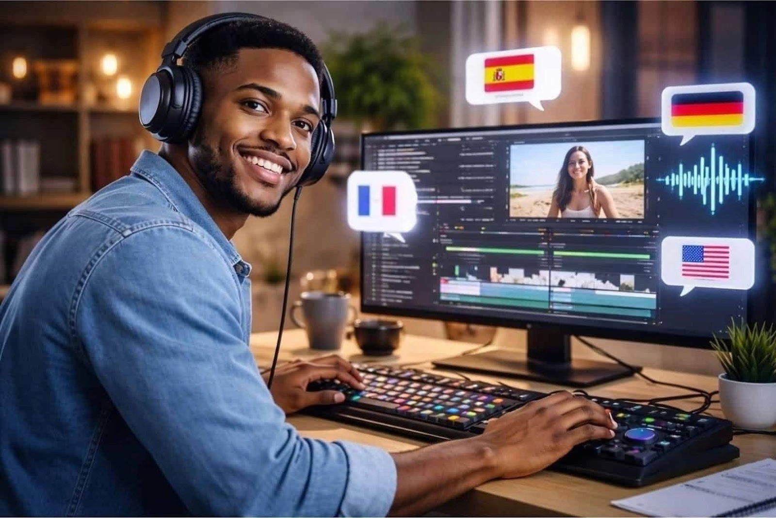 Video translator tools used in AI-powered multilingual training and corporate video workflows