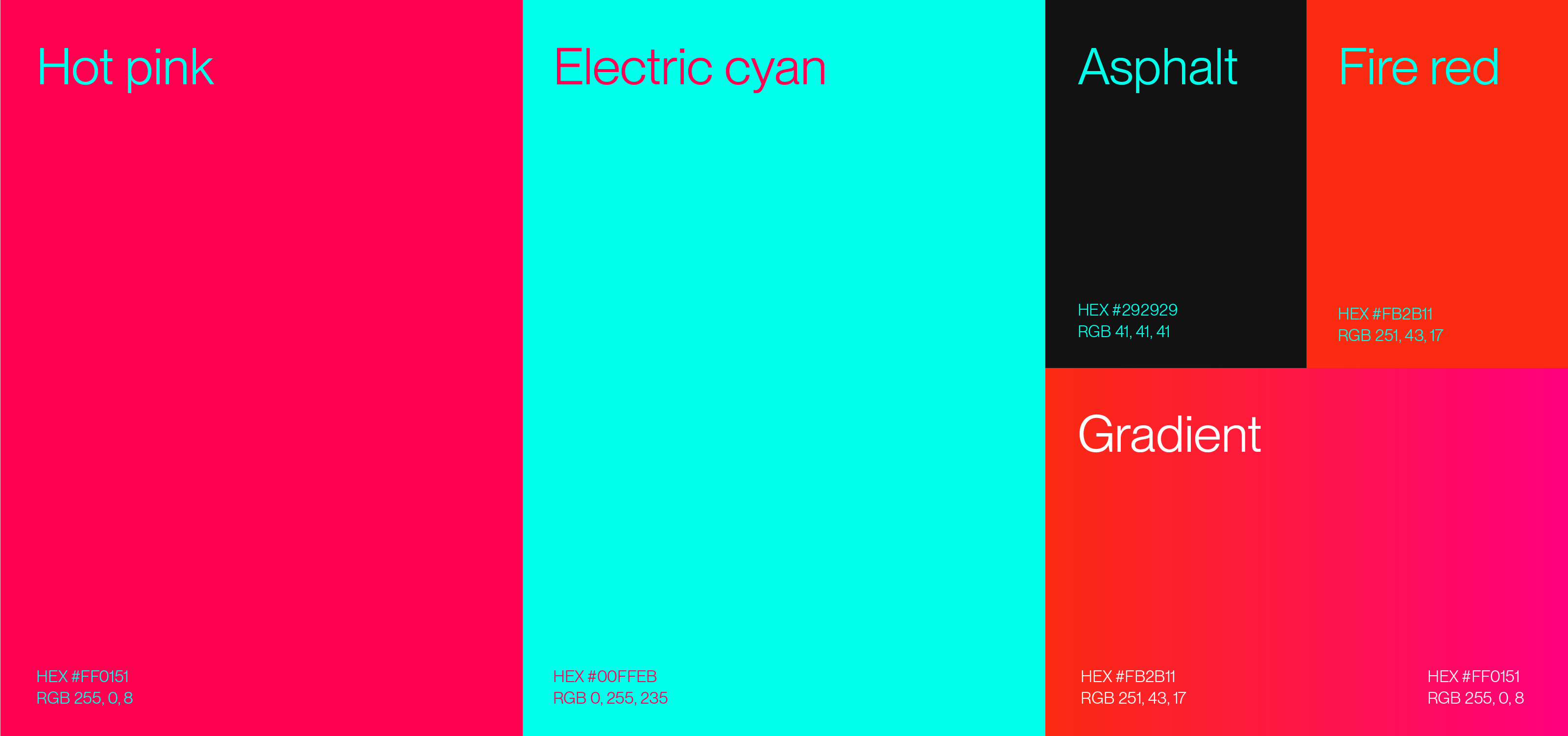 Moto Guru Colour palatte