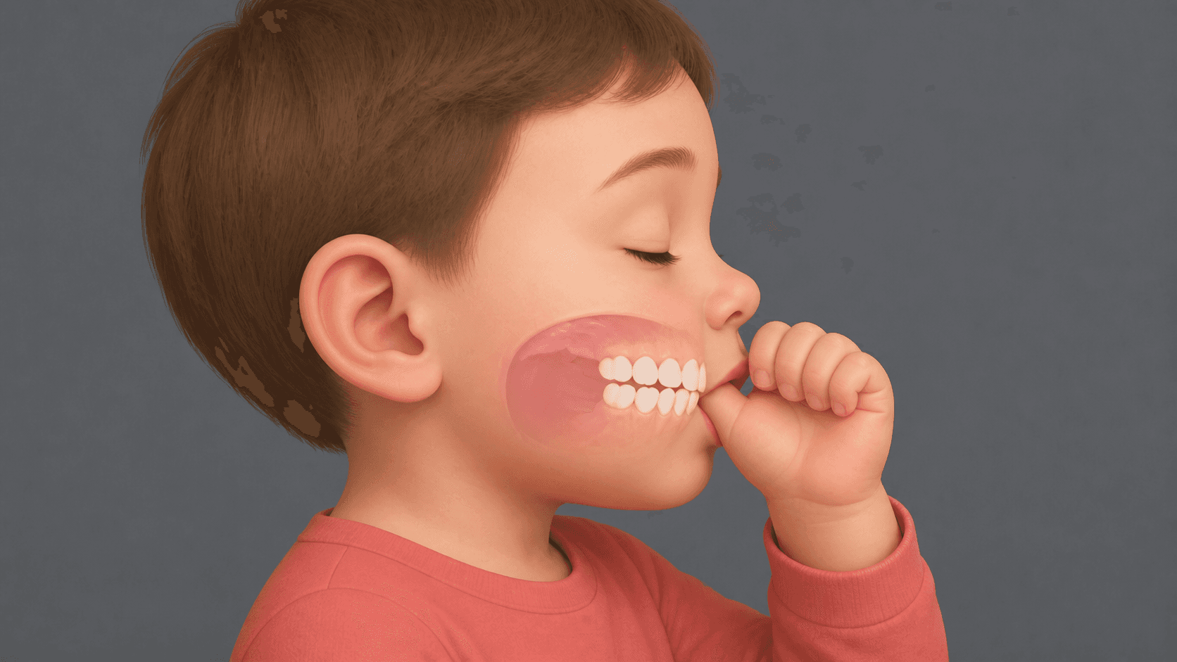Deep bite treated with Invisalign orthodontic care