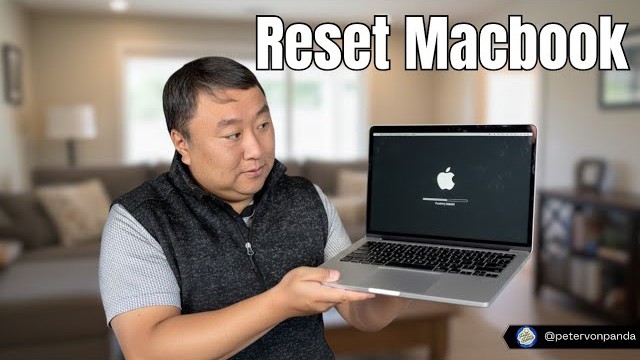 How to factory reset a MacBook Air for resale