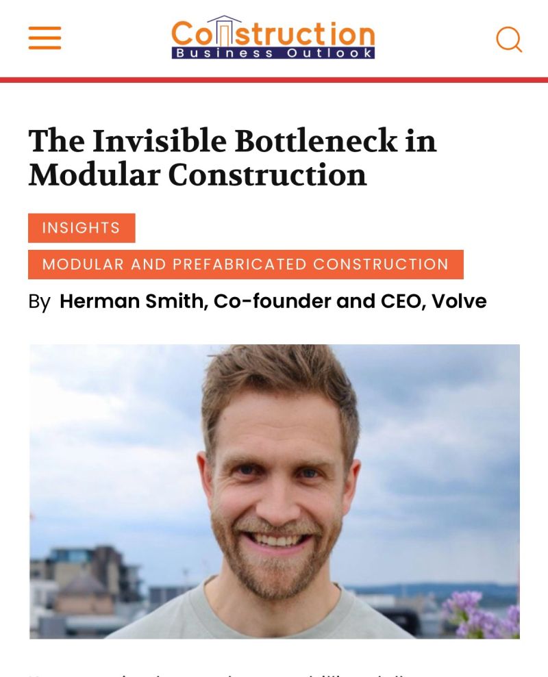 Construction Business Outlook's edition on Modular and Prefabricated Construction