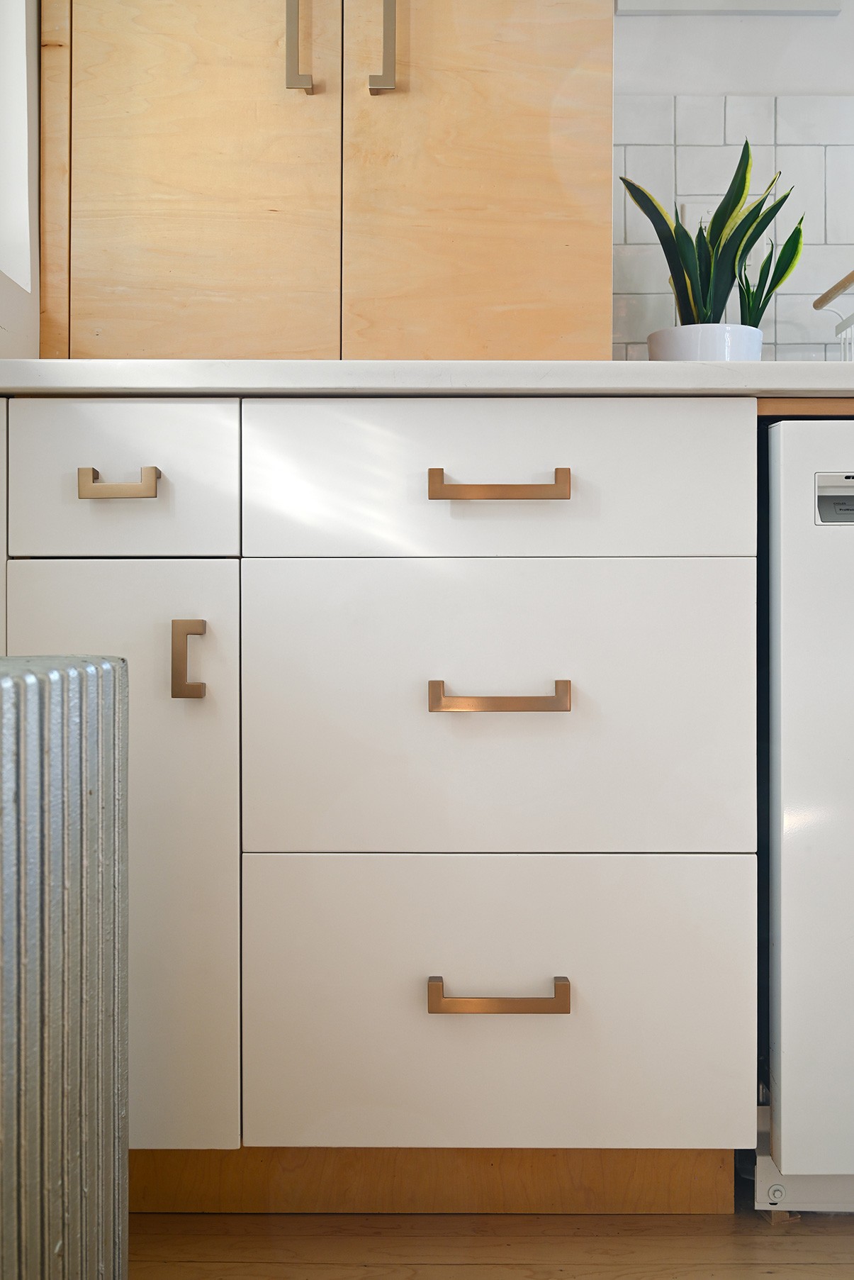 Modern kitchen minimalist cabinetry