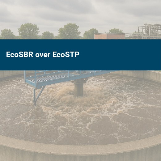 comparitive report of ecosbr over ecostp for modern wastewater treatment