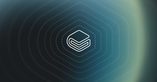 The GitBook logo on a blue, yellow and black gradient background.