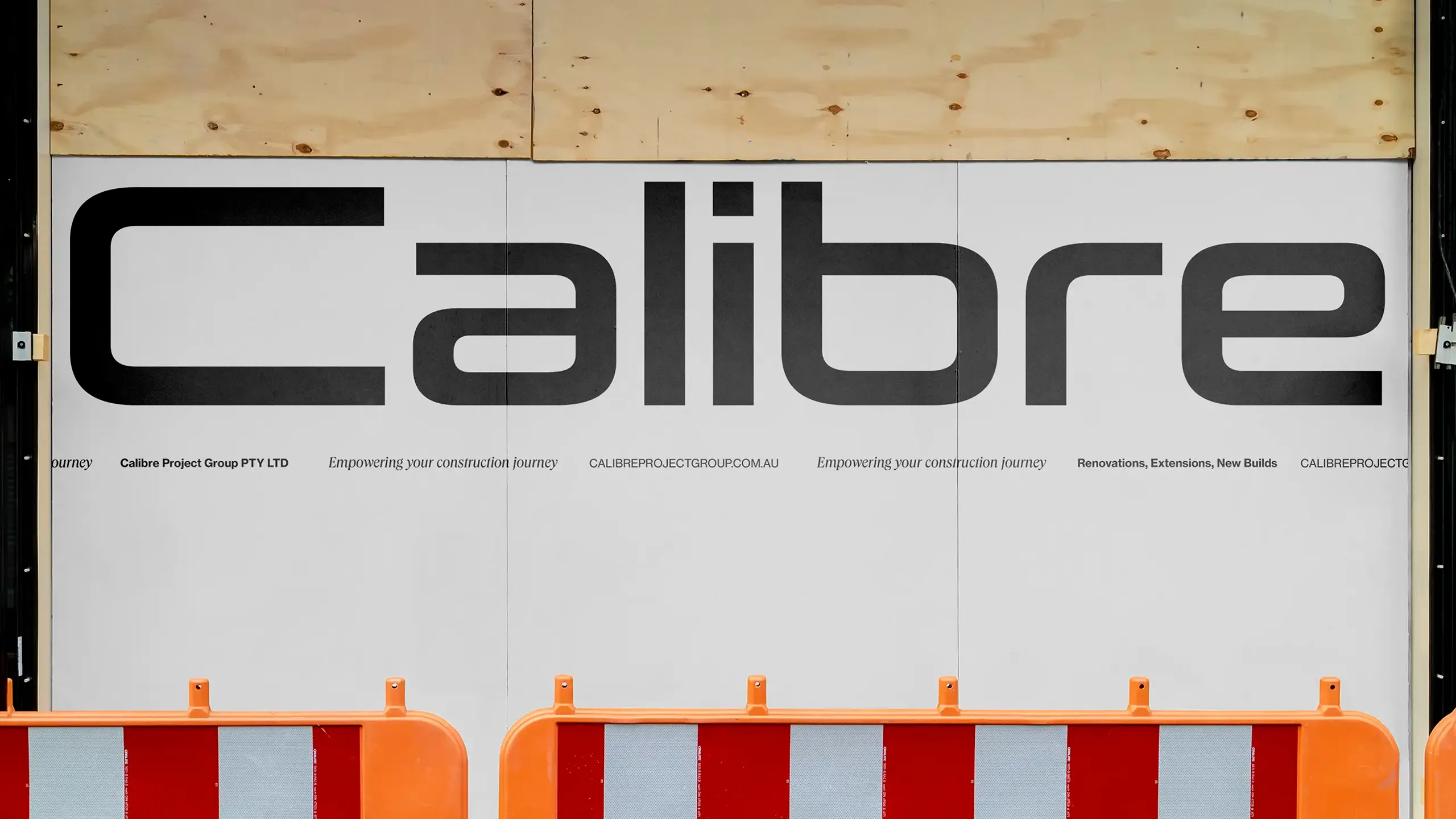 Construction company branding and graphic design project by Construction Brand Management.