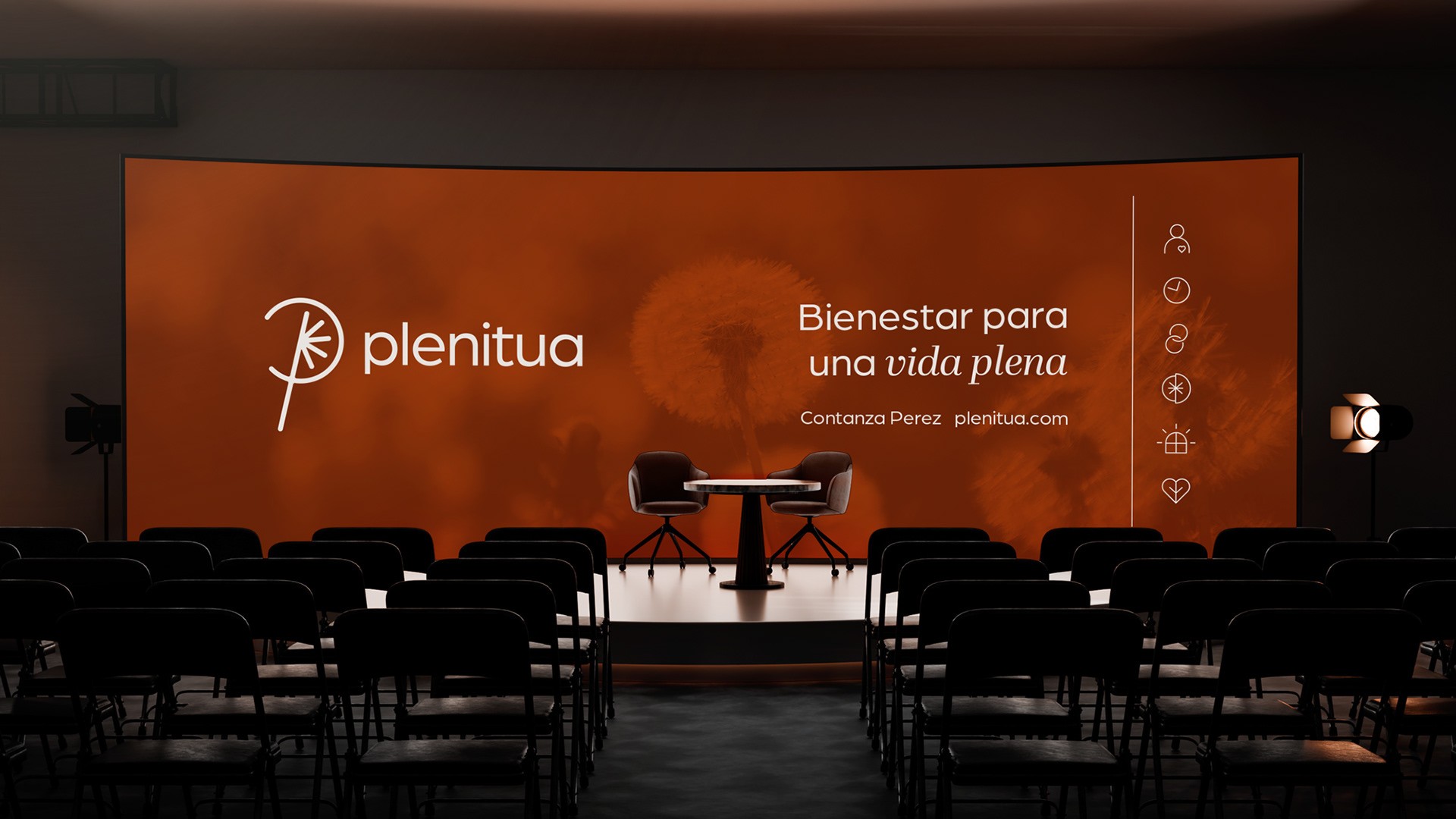 Branding y diseño gráfico para Plenitua, espacio de bienestar integral – Lagom Studio en Chile y Latam.