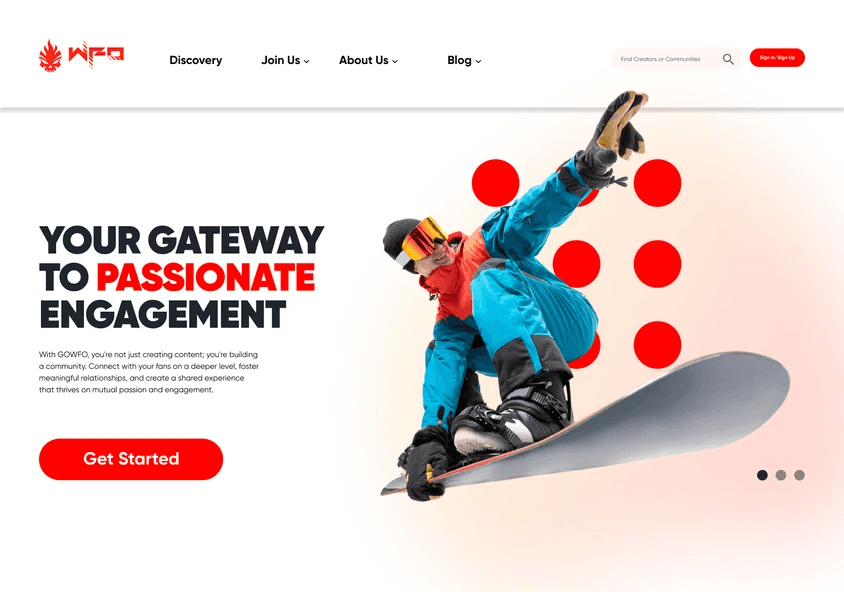 GOWFO Website Design