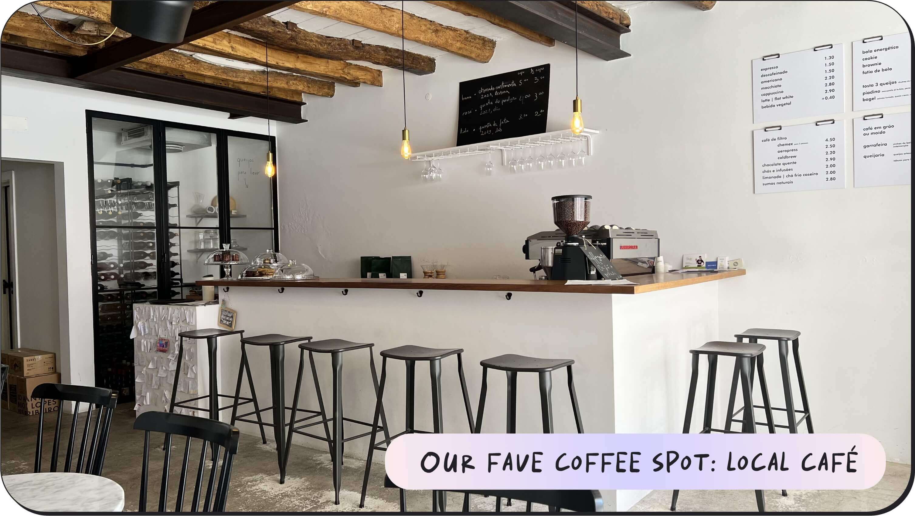 Local Cafe in Caldas da Rainha