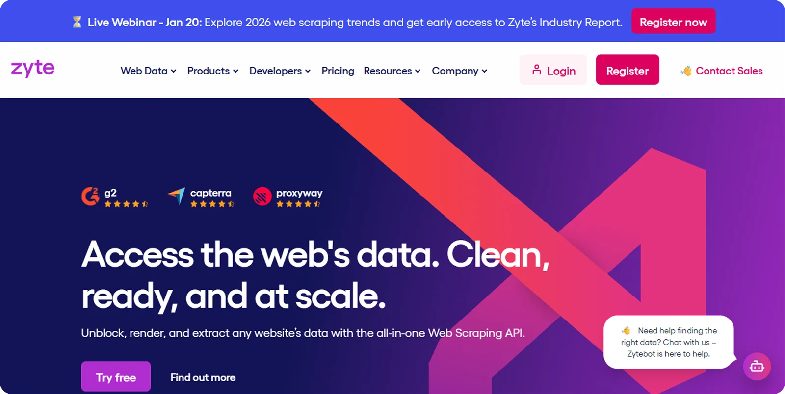 zyte-homepage