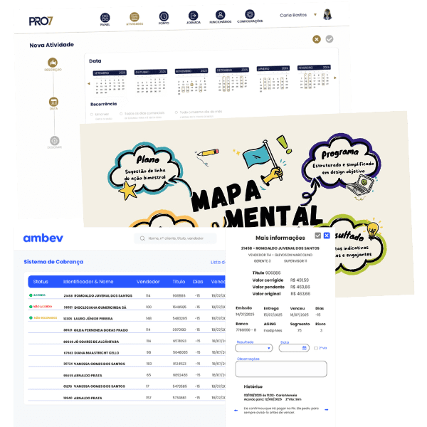 Telas de wireframes e mapas