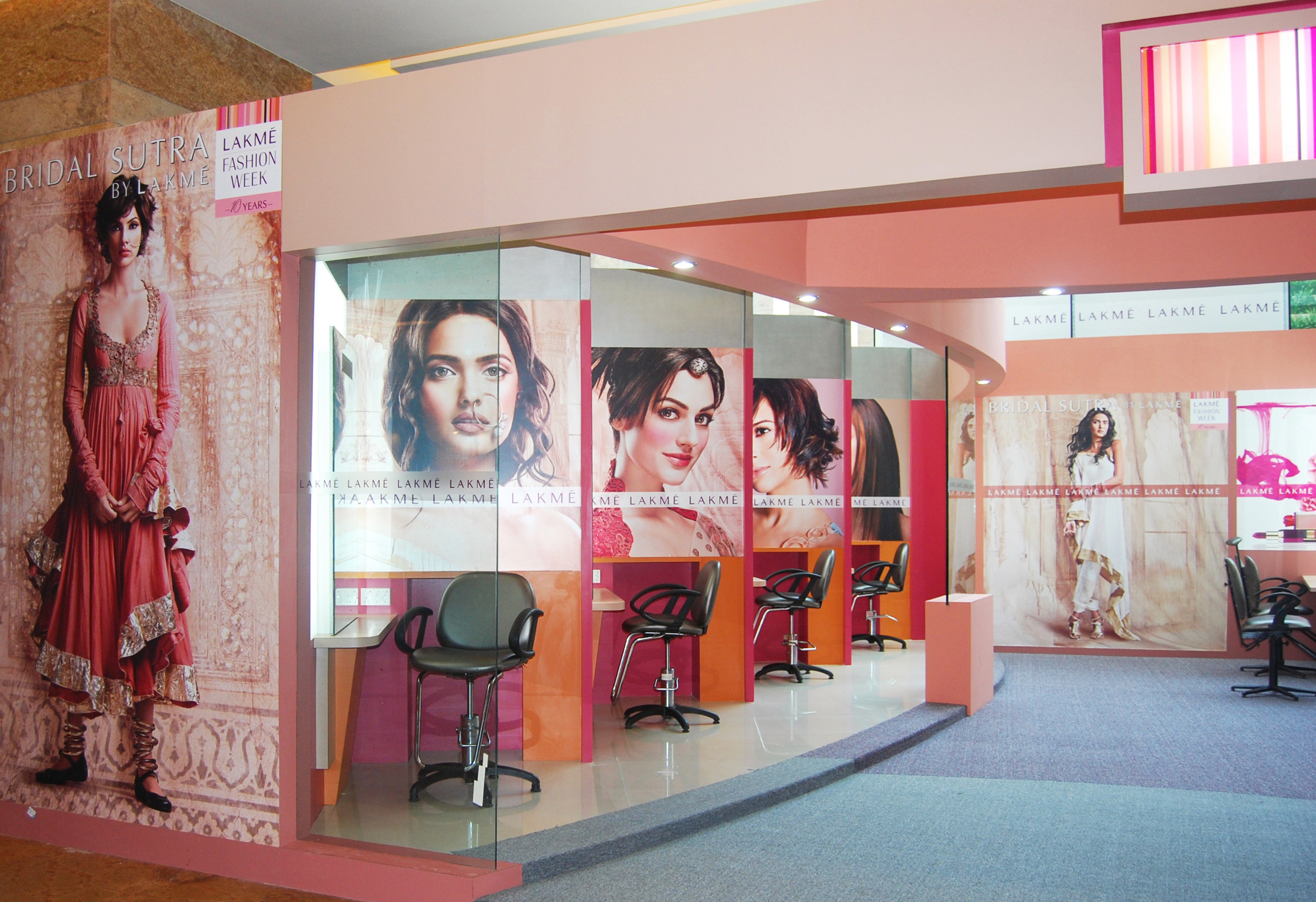 Lakmé Fashion Week Salon | Beauty branding and Salon Experience Design