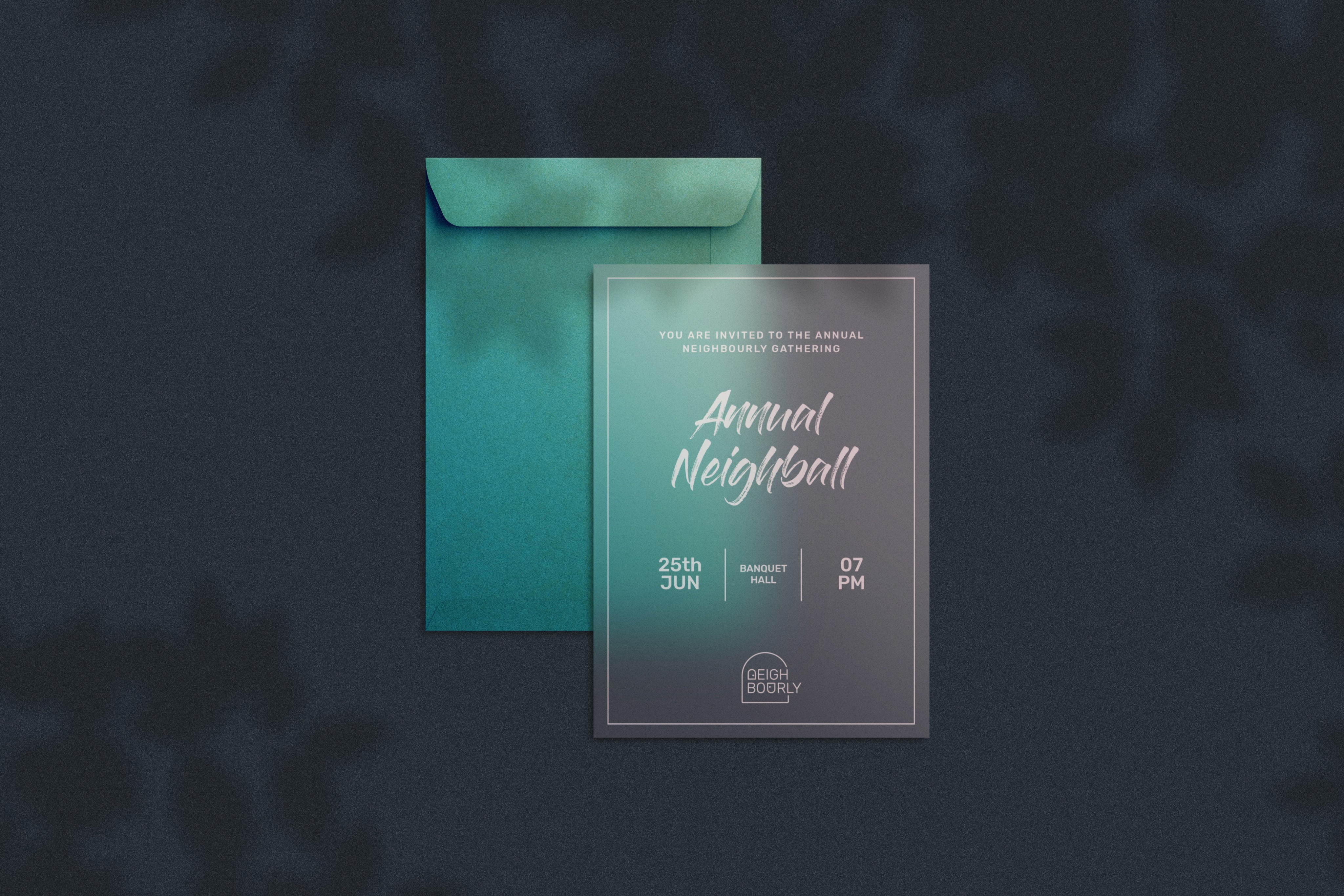 Print Design for Neighbourly, Real Estate, Event