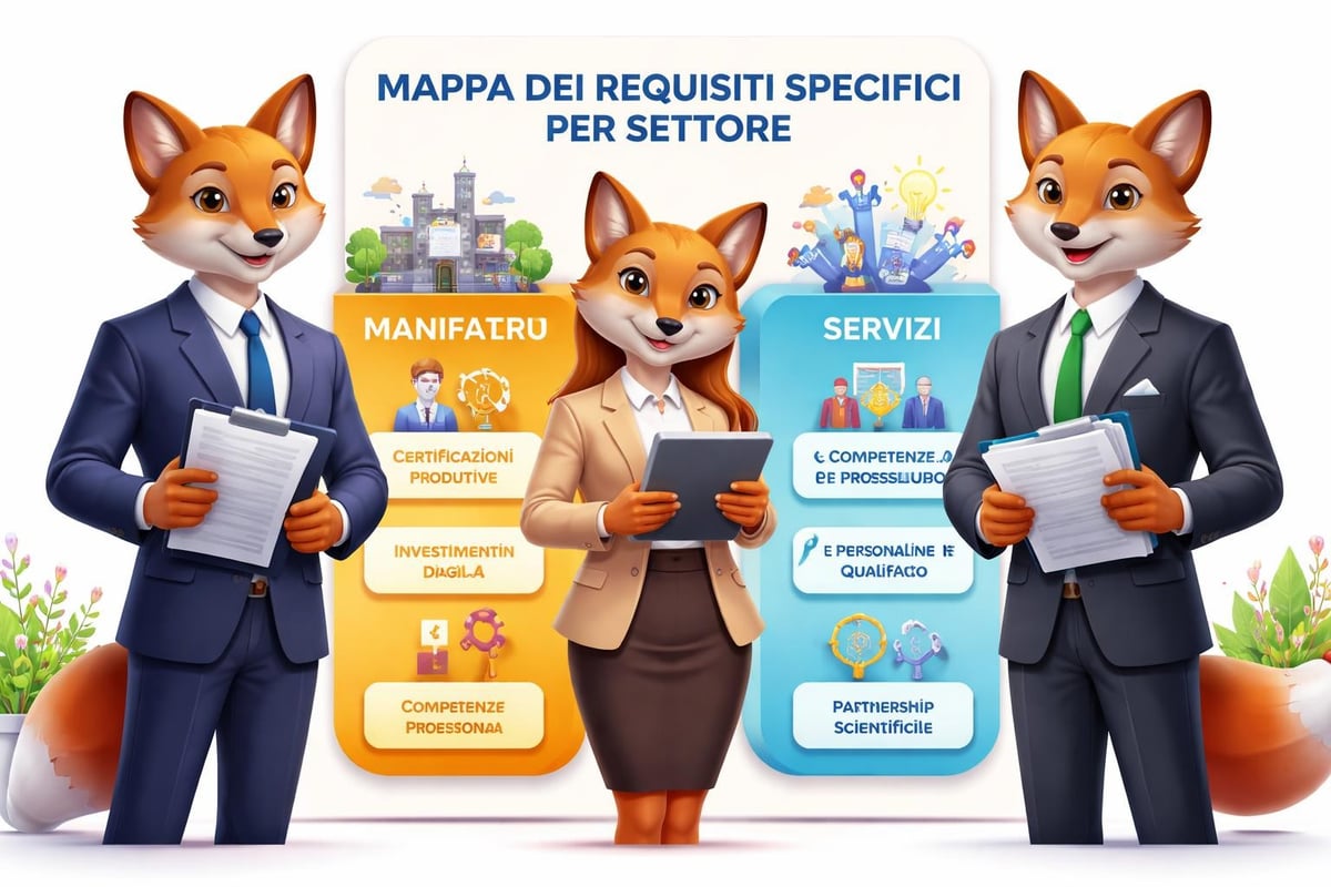 Requisiti settoriali bandi