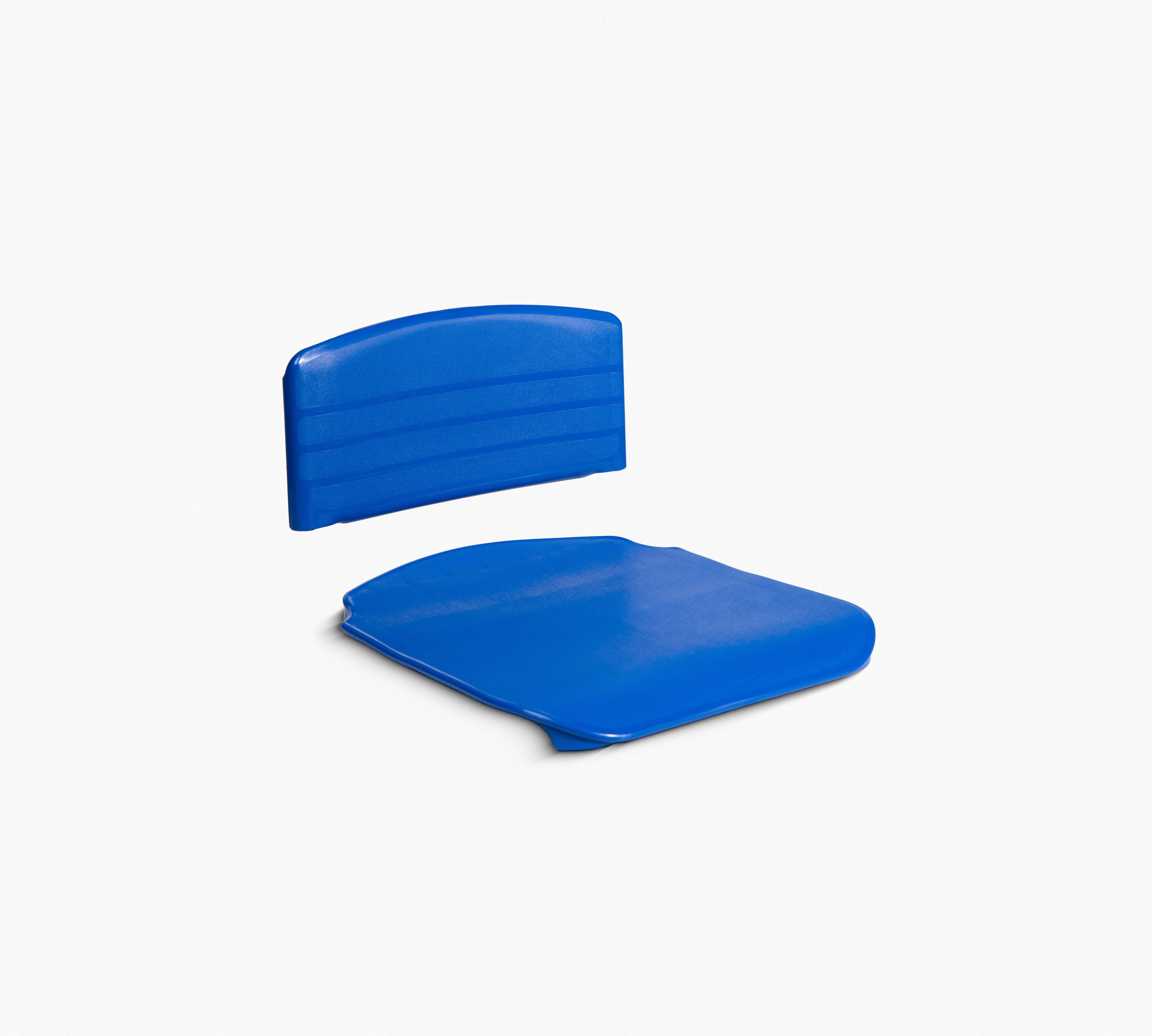 A modern ergonomic office chair with a mesh back, adjustable armrests, and a rolling base.