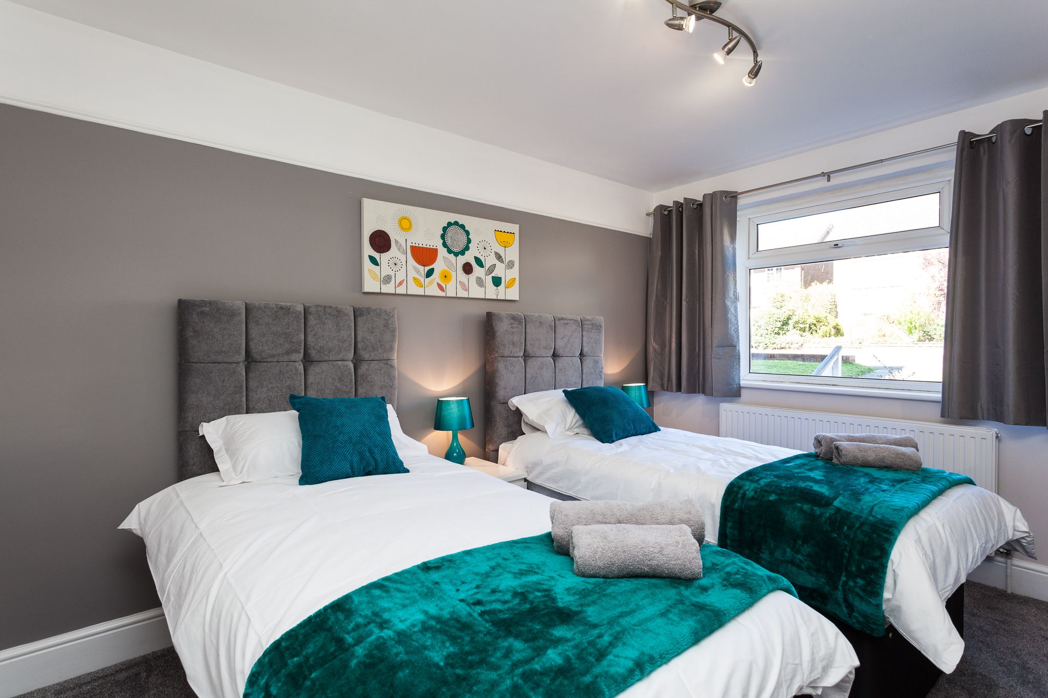 modern house with big windows